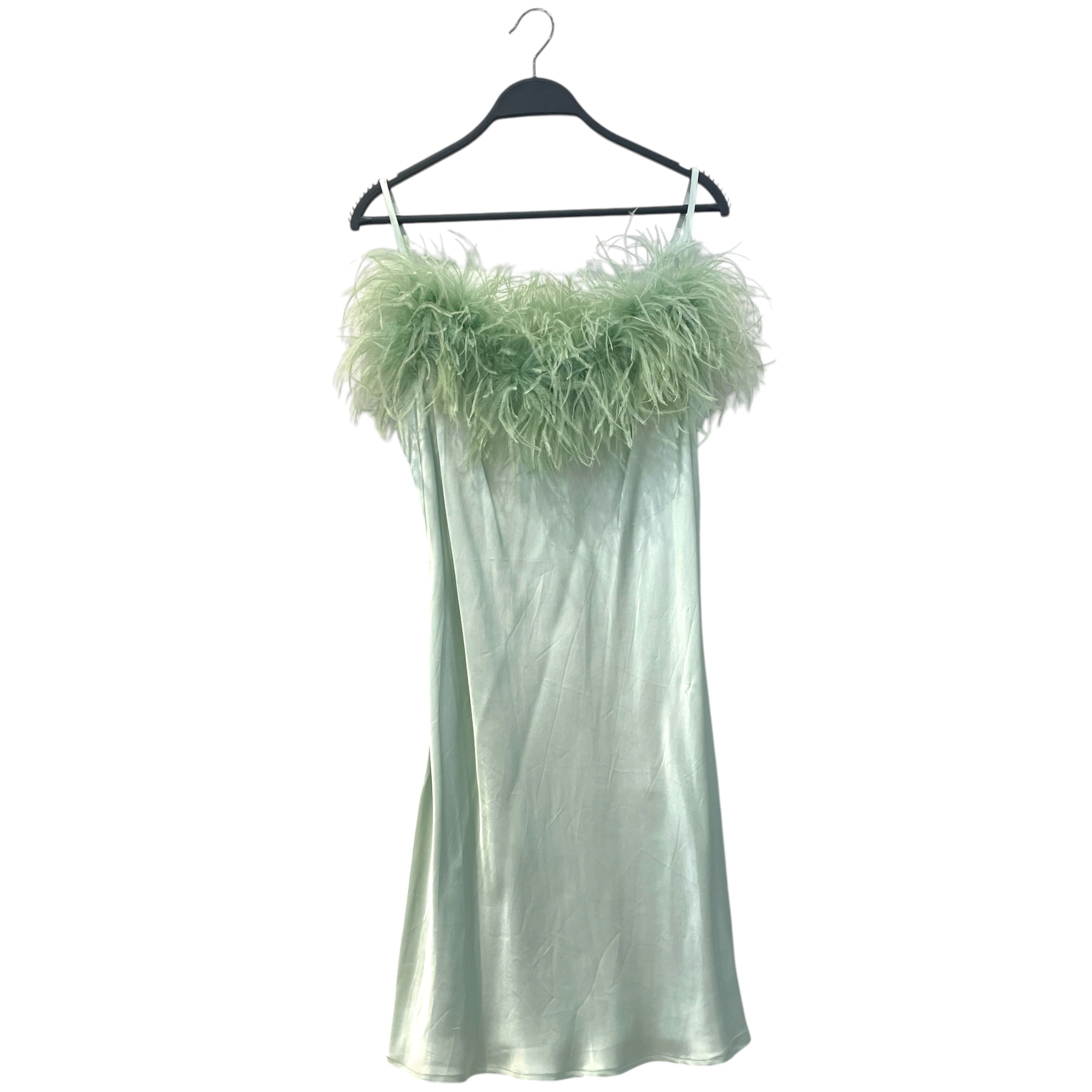 SLEEPER/Dress/M/Silk/GRN/GREEN FEATHER DRESS view 1