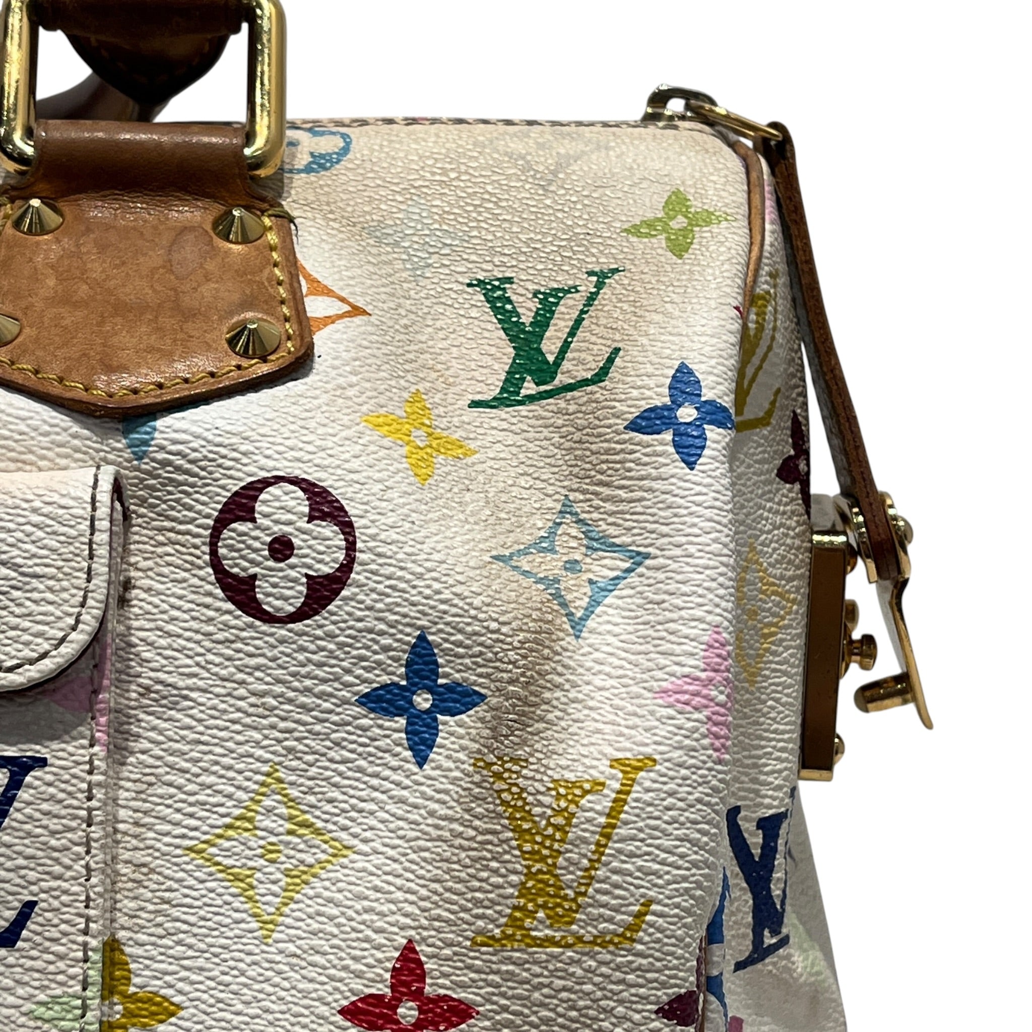 LOUIS VUITTON/Hand Bag/Monogram/MLT/TAKASHI MURAKAMI view 7
