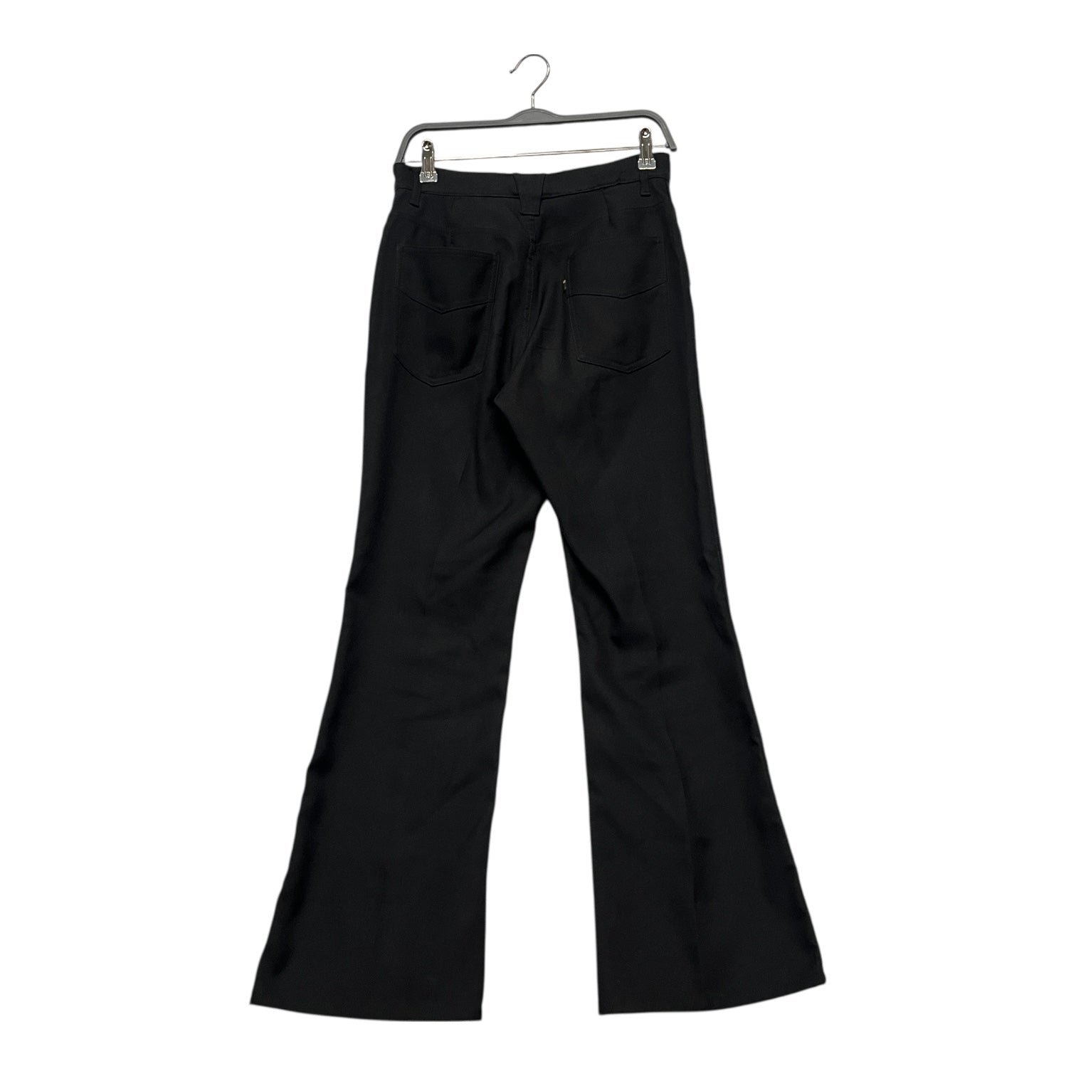 Needles/Bootcut Pants/S/Polyester/BLK/black snap button trouser view 2