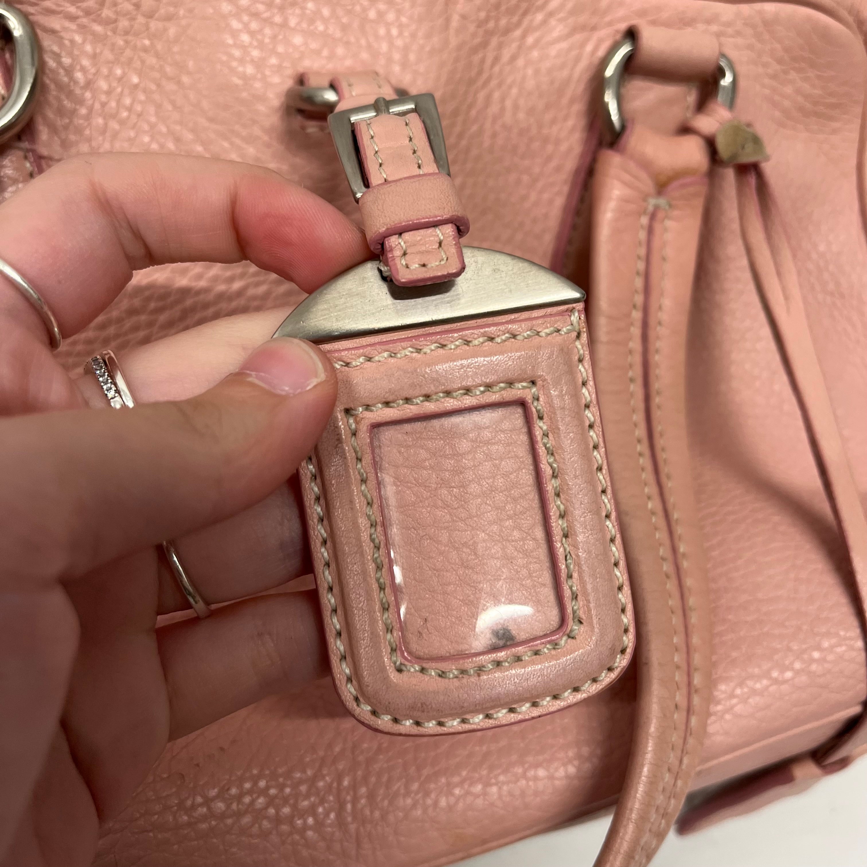 PRADA/Bag/Leather/PNK/5 113 view 9