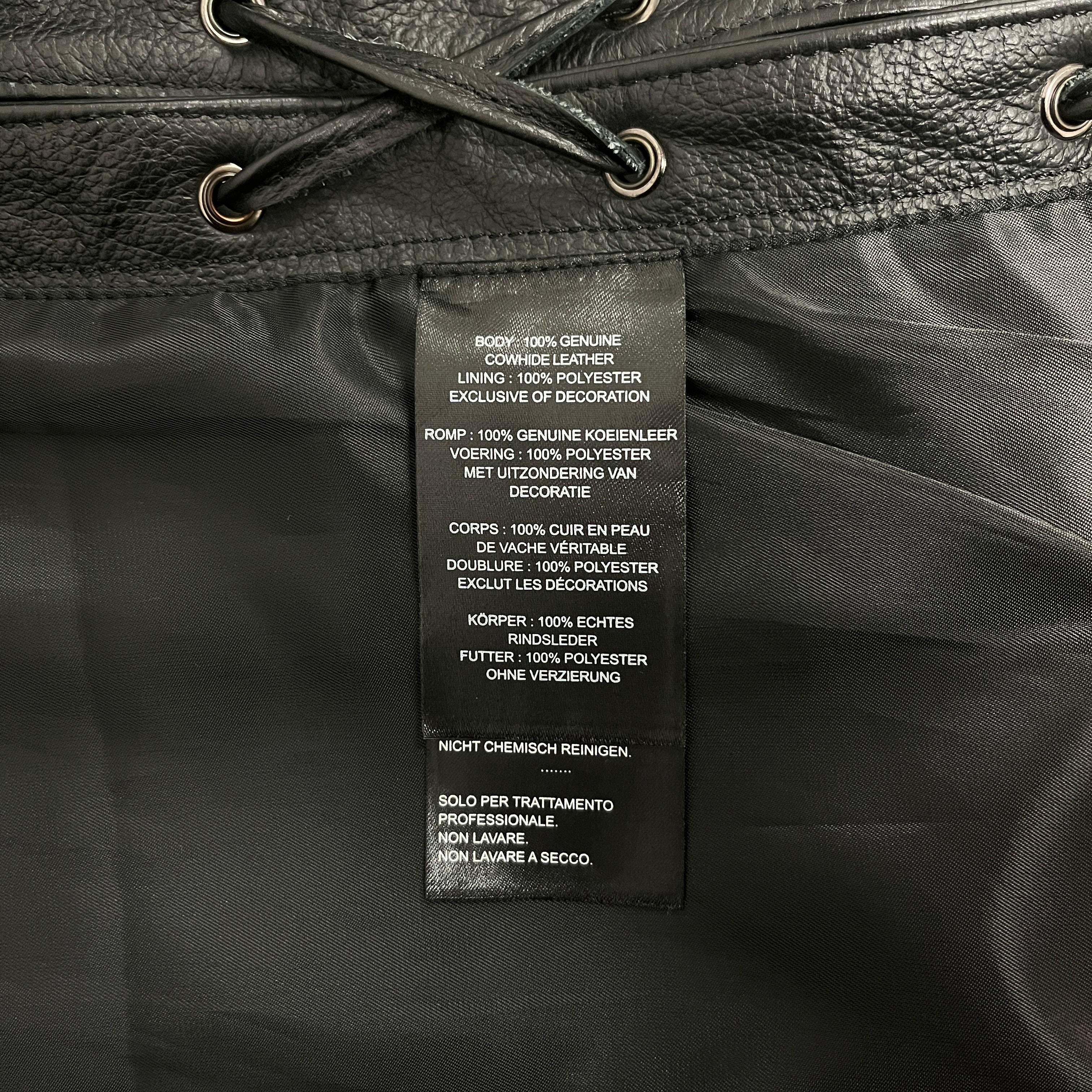 HARLEY DAVIDSON/Vest/L/Leather/BLK/ view 4