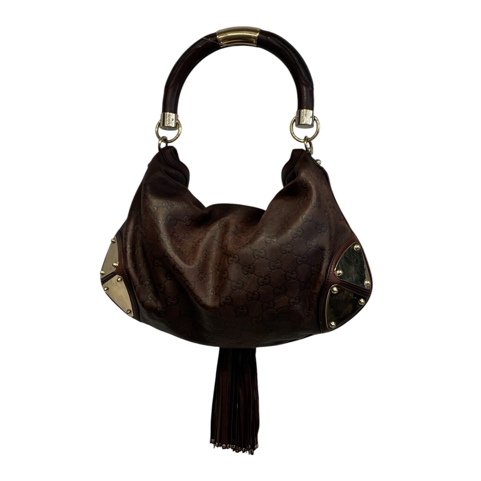 GUCCI/Hand Bag/All Over Print/Leather/BRD/BABOUSKA LEATHER BAG view 2