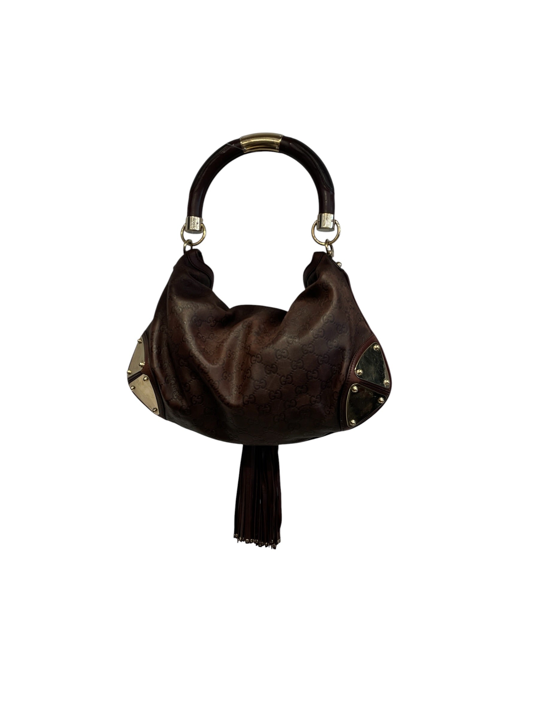 GUCCI/Hand Bag/All Over Print/Leather/BRD/BABOUSKA LEATHER BAG view 4