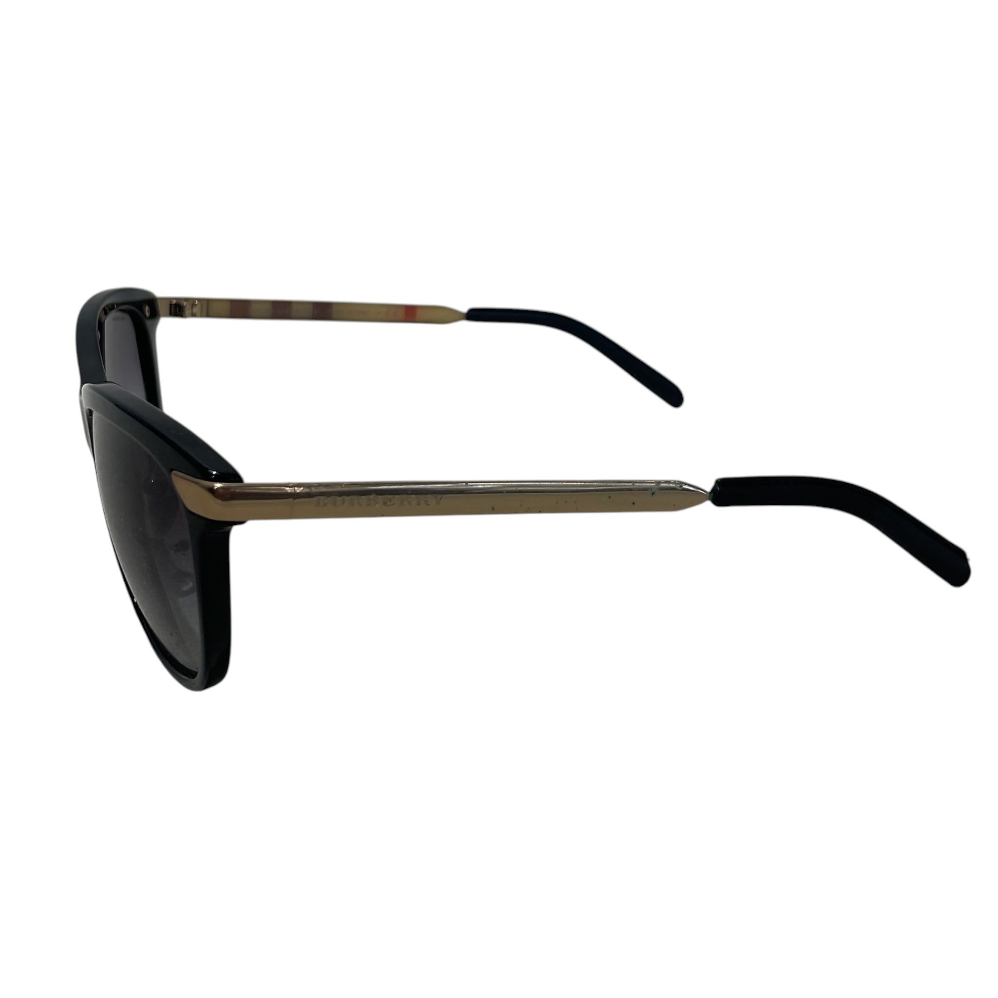 BURBERRY LONDON/Sunglasses/Plastic/BLK/L's/ view 2