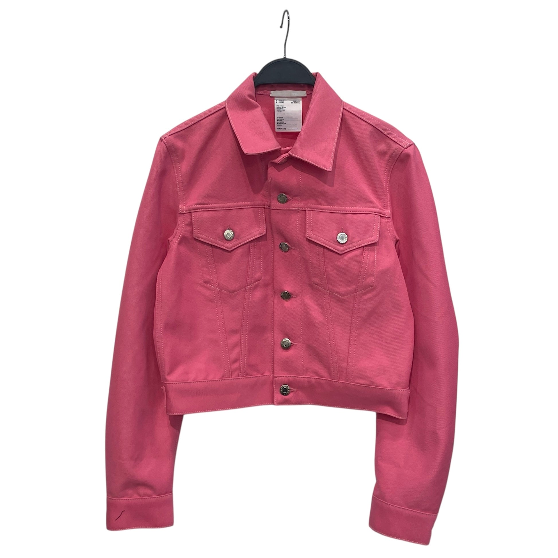 Helmut Lang/Denim Jkt/S/Denim/PNK/TRUCKER CUT JKT view 1