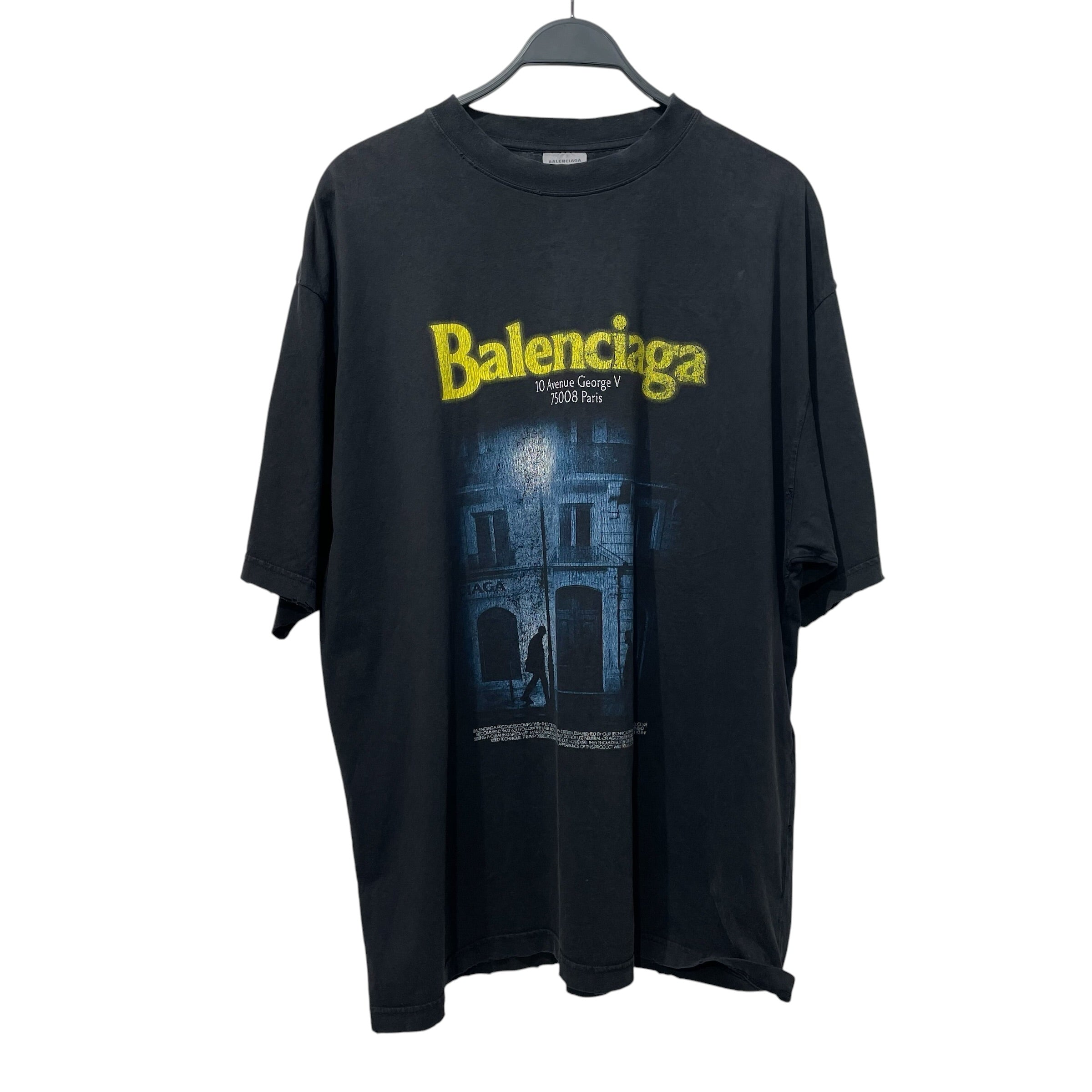 BALENCIAGA/T-Shirt/XXL/Cotton/BLK/ view 4