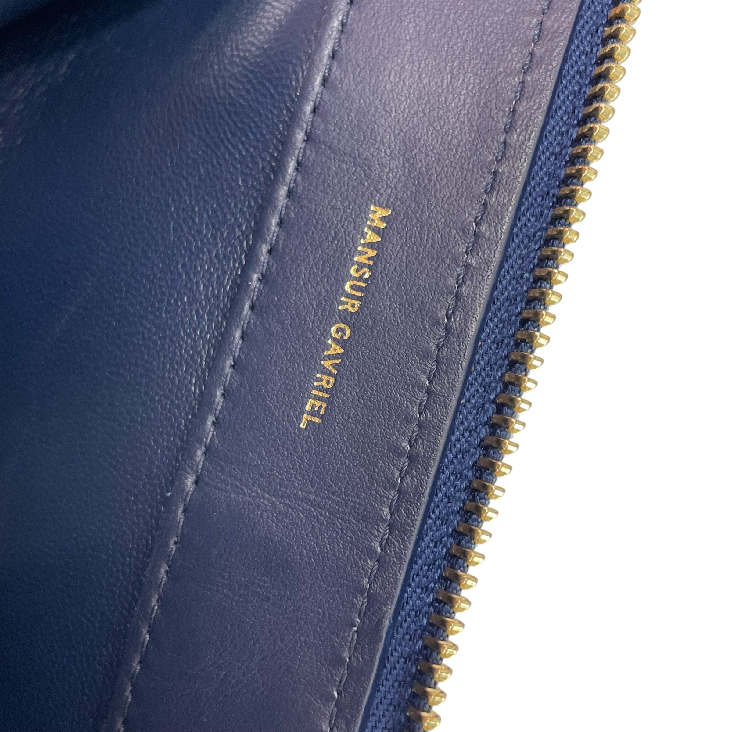 Mansur Gavriel/Clutch Bag/Leather/NVY/M BAG view 7