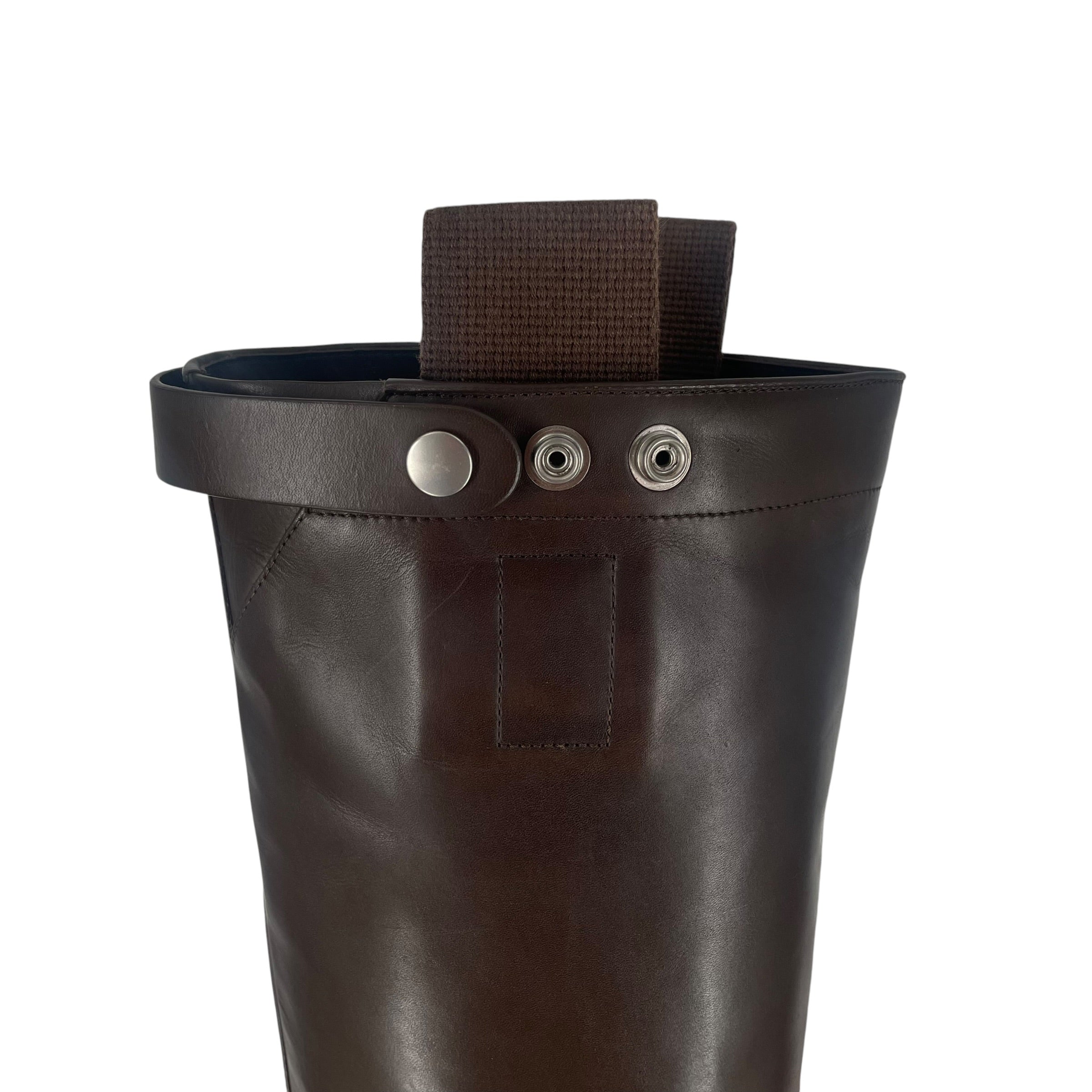 Rick Owens/Boots/EU 43/Leather/BRW/BOGUN LONG BOOTS view 5