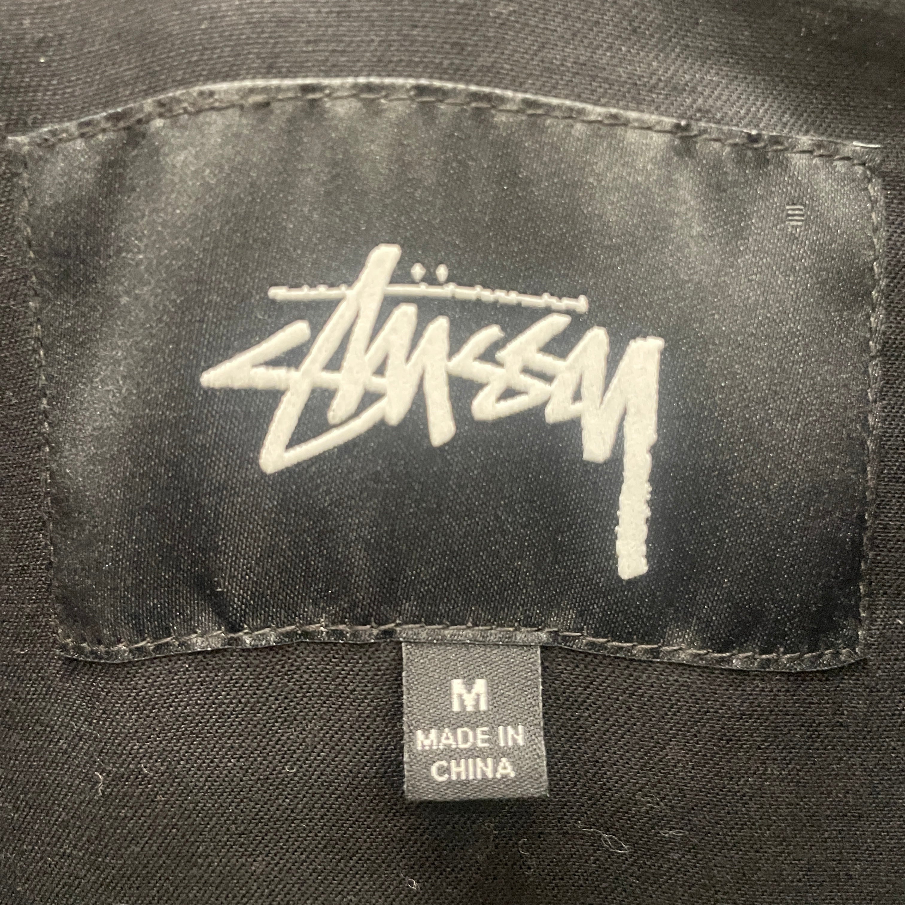 STUSSY/Blouson/M/Linen/NVY/Plaid/LINEN BRYAN view 3