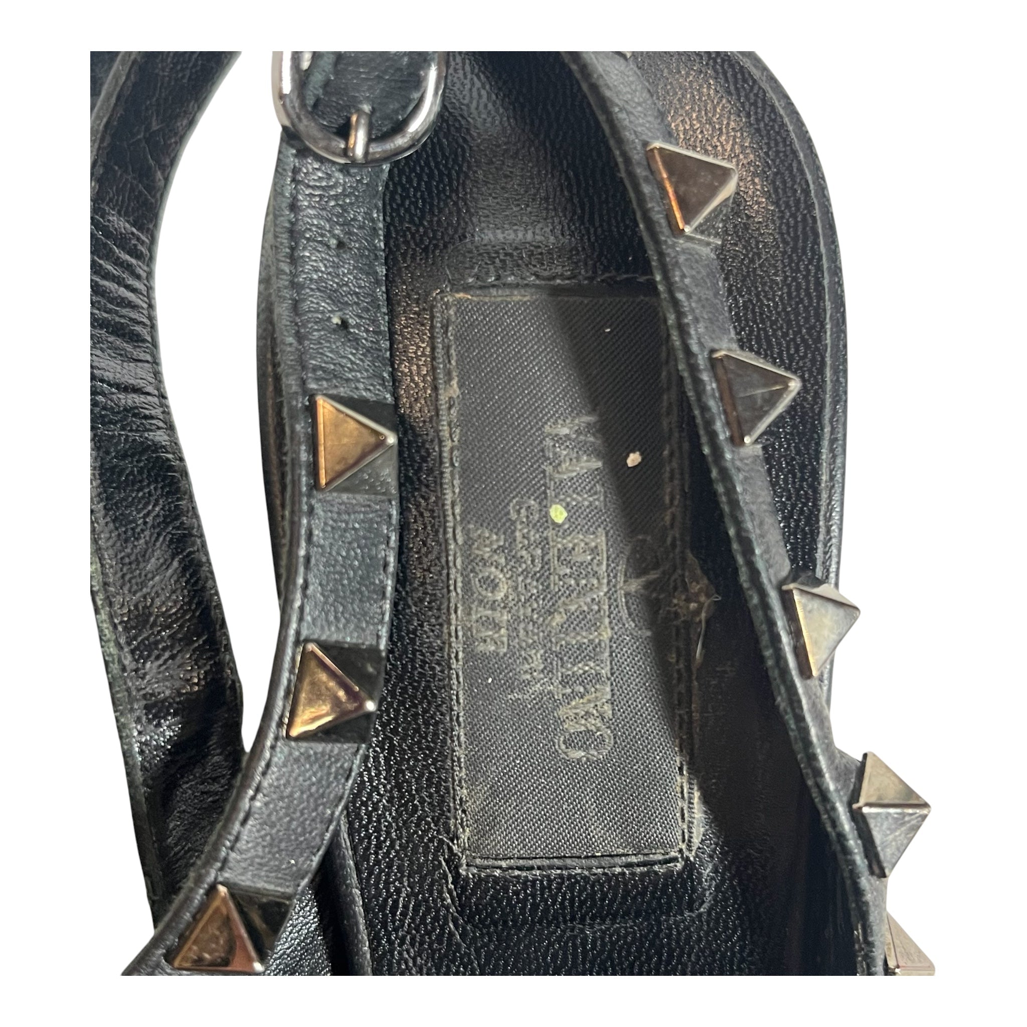 VALENTINO/Heels/EU 37/Leather/BLK/Ankle Strap/ view 3