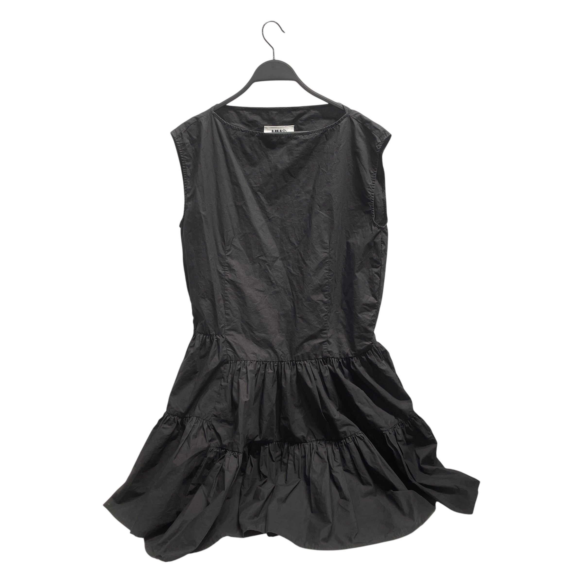 MM6/SL Dress/44/Cotton/BLK/ruffle dress view 1