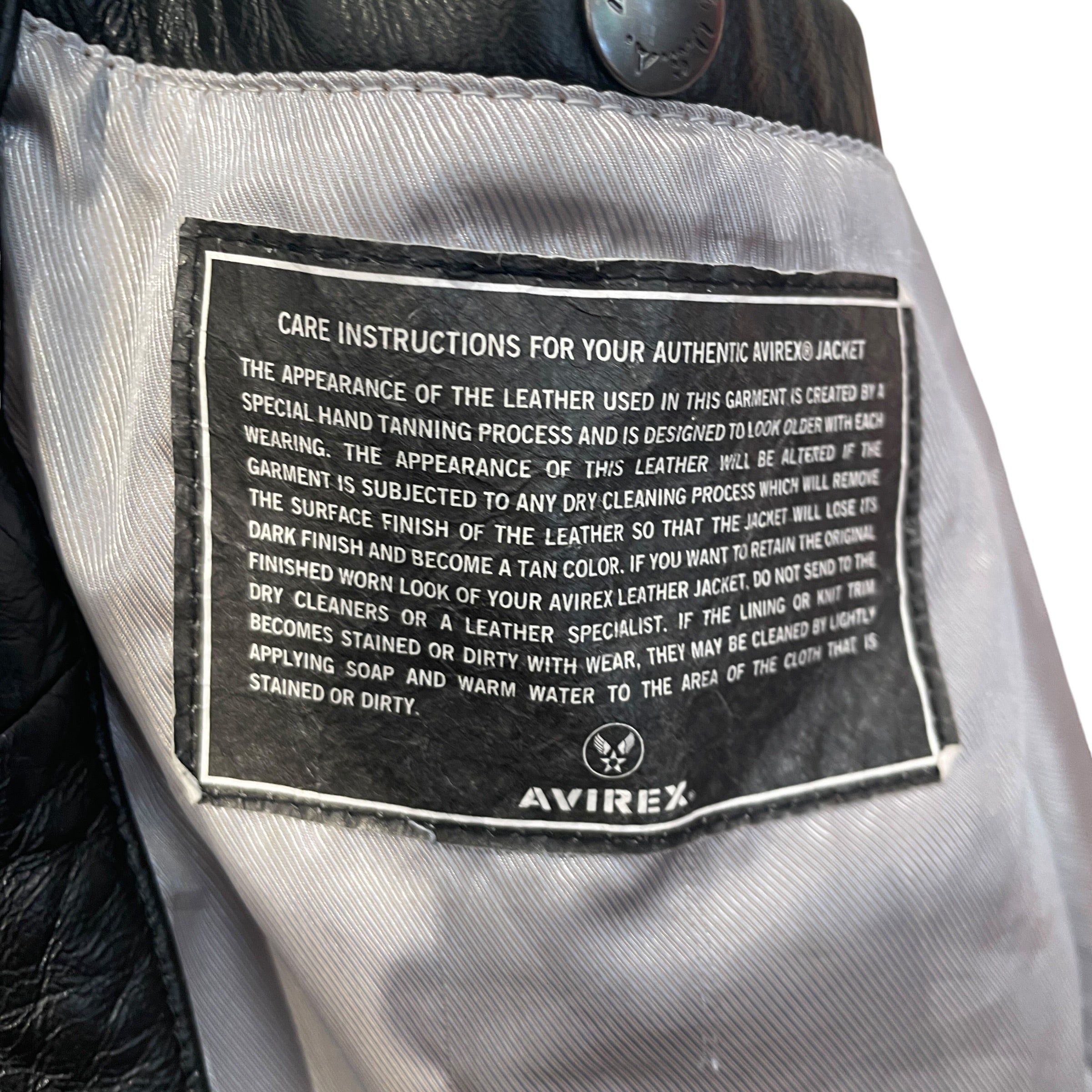 AVIREX/Leather Jkt/M/Leather/MLT/Graphic/LIMITED EDITION ICON RD/WHT/BL view 5