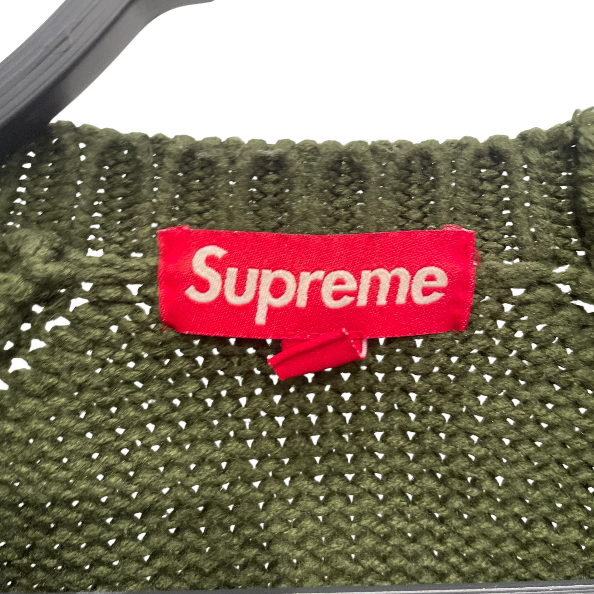 Supreme/Sweater/M/Graphic/Polyester/GRN/STARS ACROSS CHEST view 3