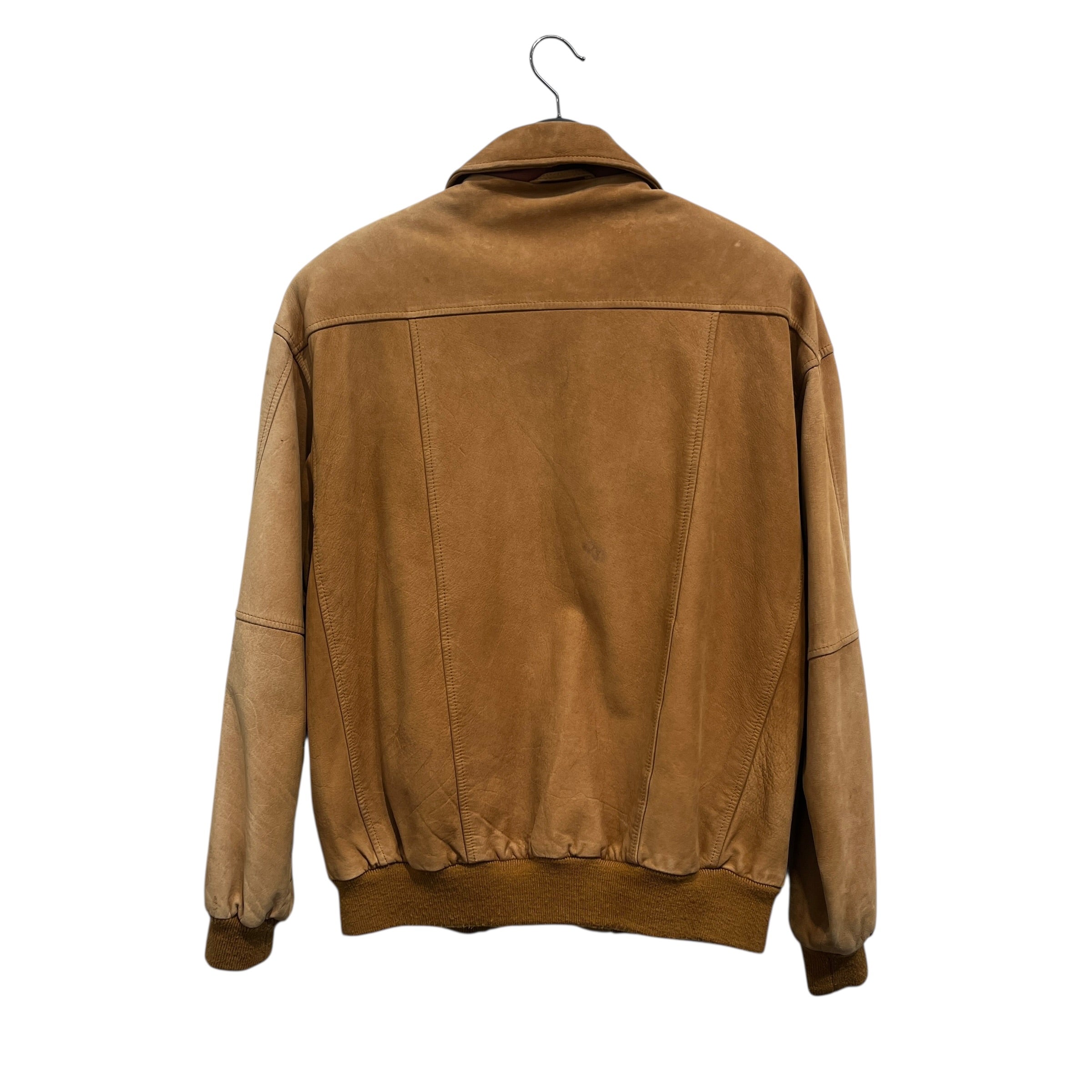 Timberland/Leather Jkt/M/Leather/BEG/Single Breasted/Green Interior view 2