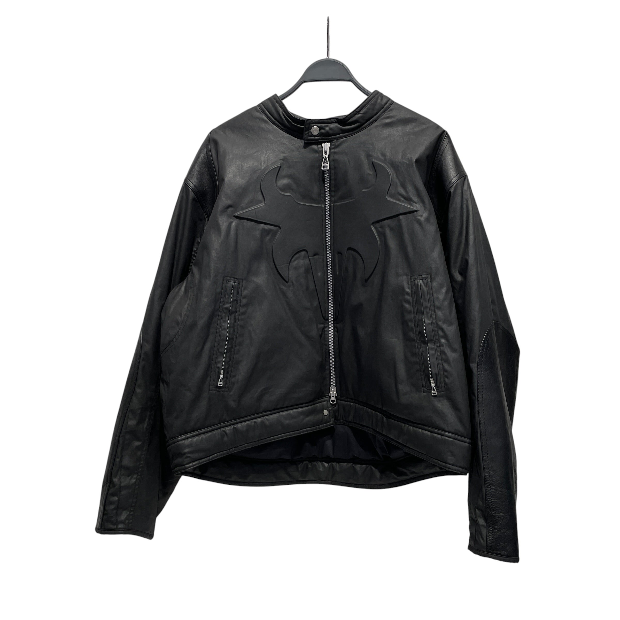 JORDAN BRAND/Leather Jkt/XL/Leather/BLK/TRAVIS SCOTT X CACTUS JACK WAX view 1