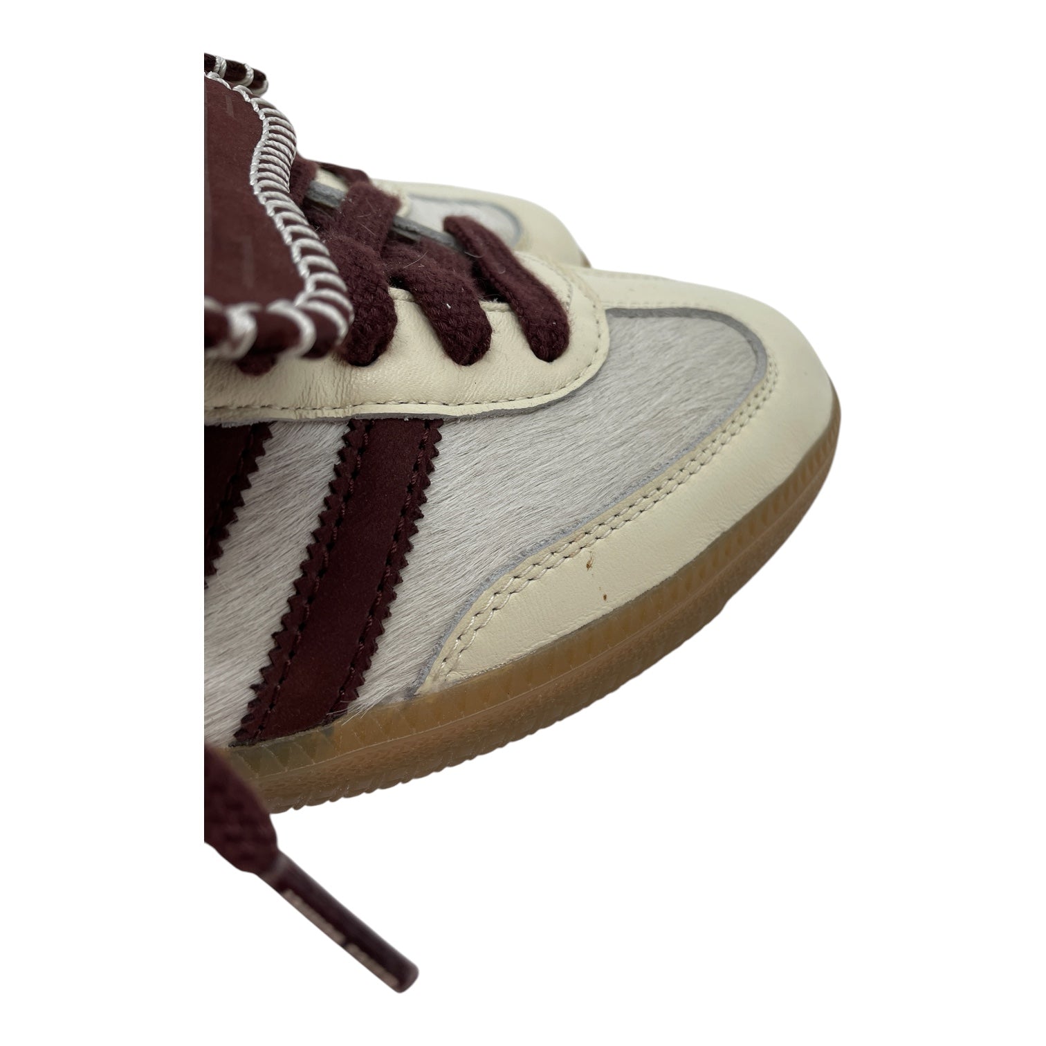 adidas/WALES BONNER/Low-Sneakers/US 11.5/CRM/WALES BONNE PONYHAIR SAMBAS view 4