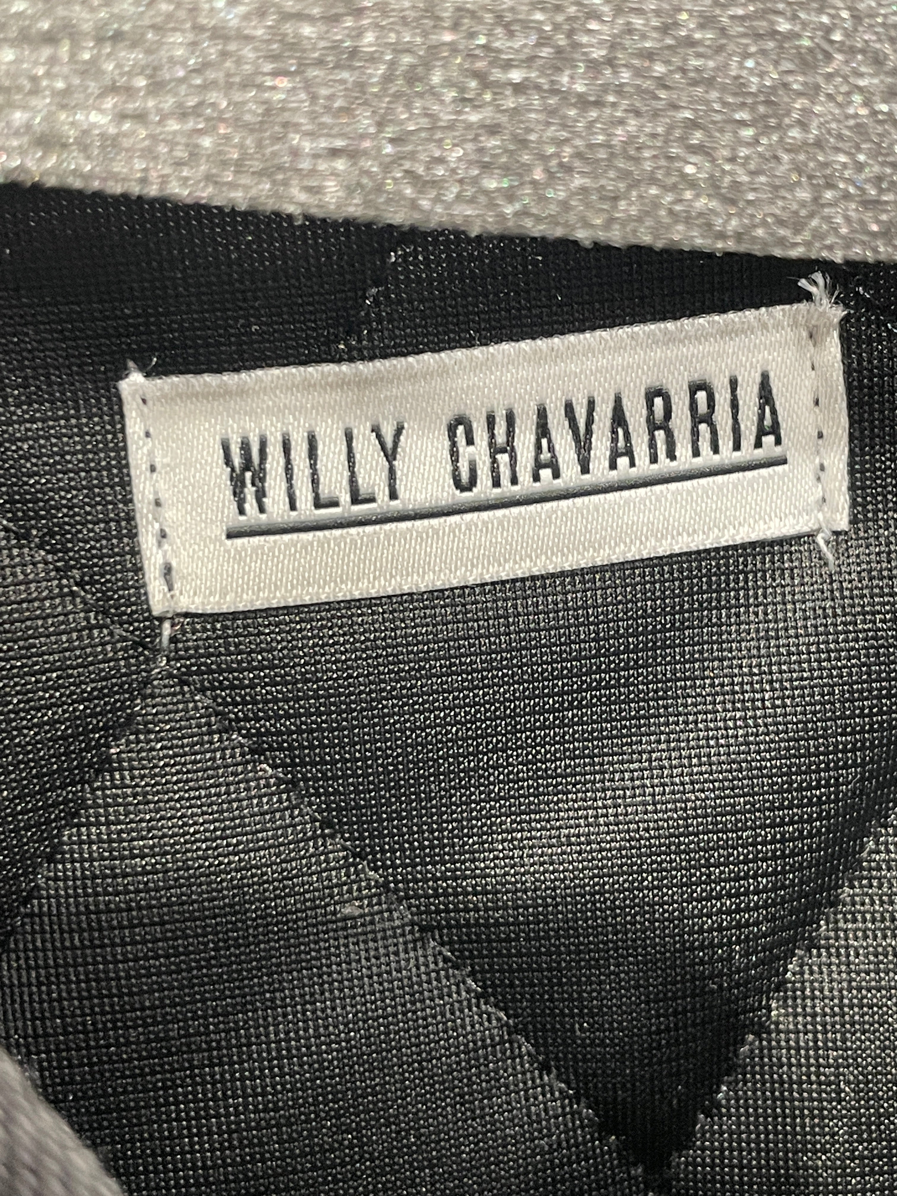 WILLY CHAVARRIA/Denim Jkt/XL/Denim/GRY/LINED OVERSIZED DENIM JKT view 4