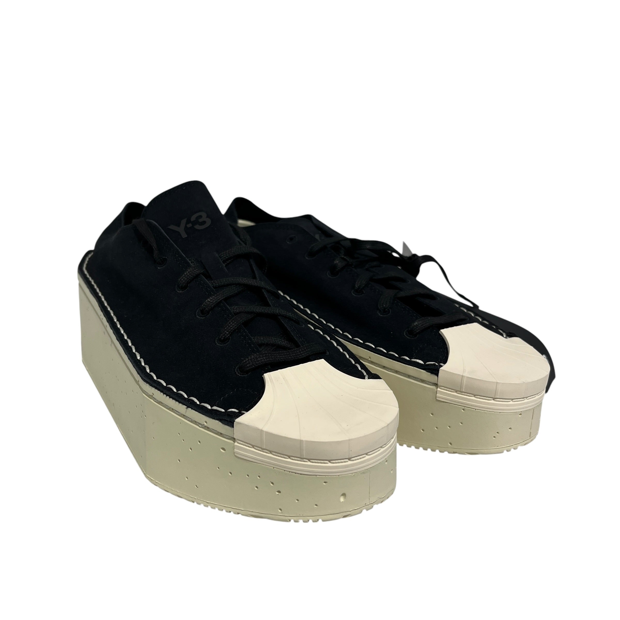 Y-3/Low-Sneakers/US 10.5/Cotton/BLK/Kyasu Lo view 1