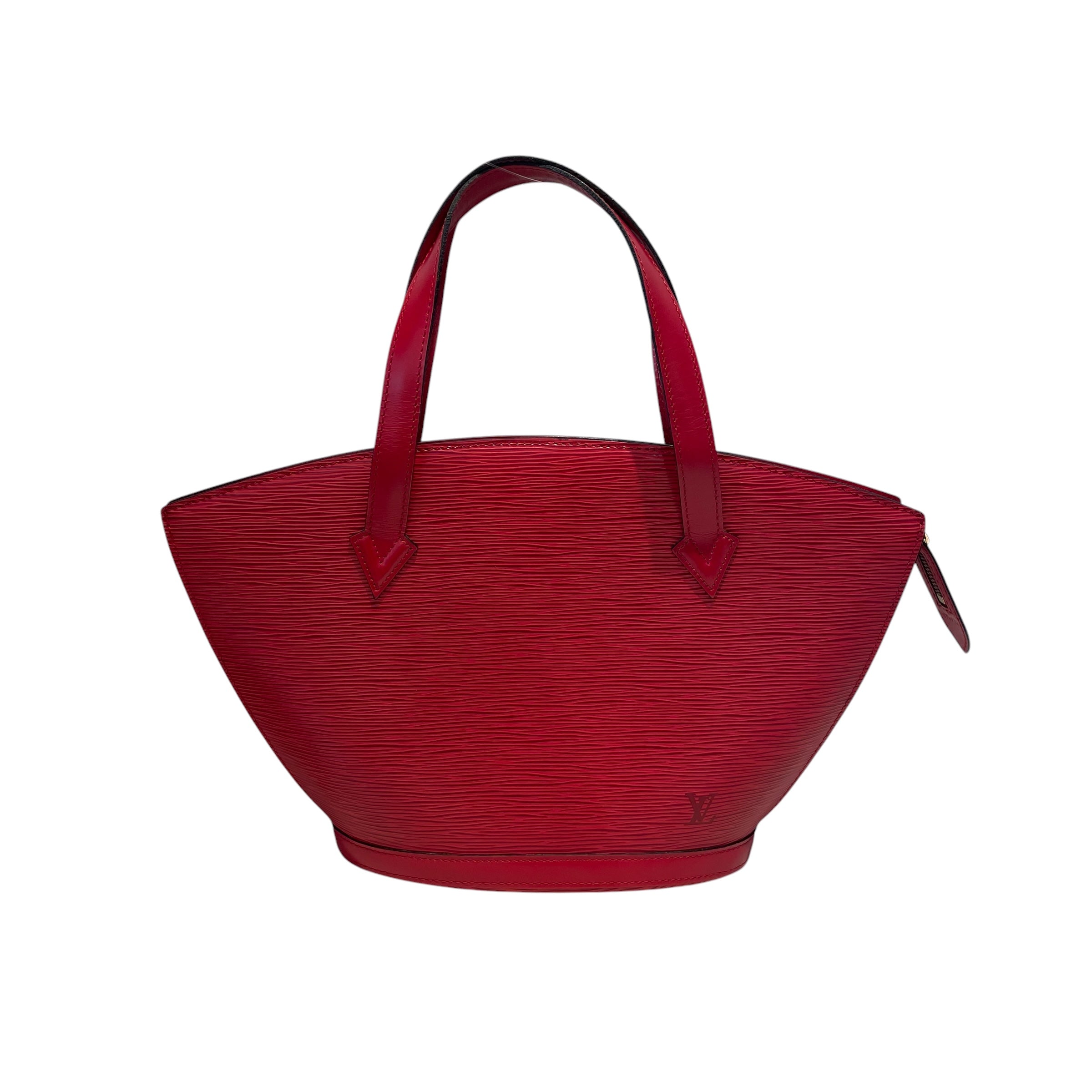 LOUIS VUITTON/Hand Bag/Leather/RED/St Jacques PM view 1