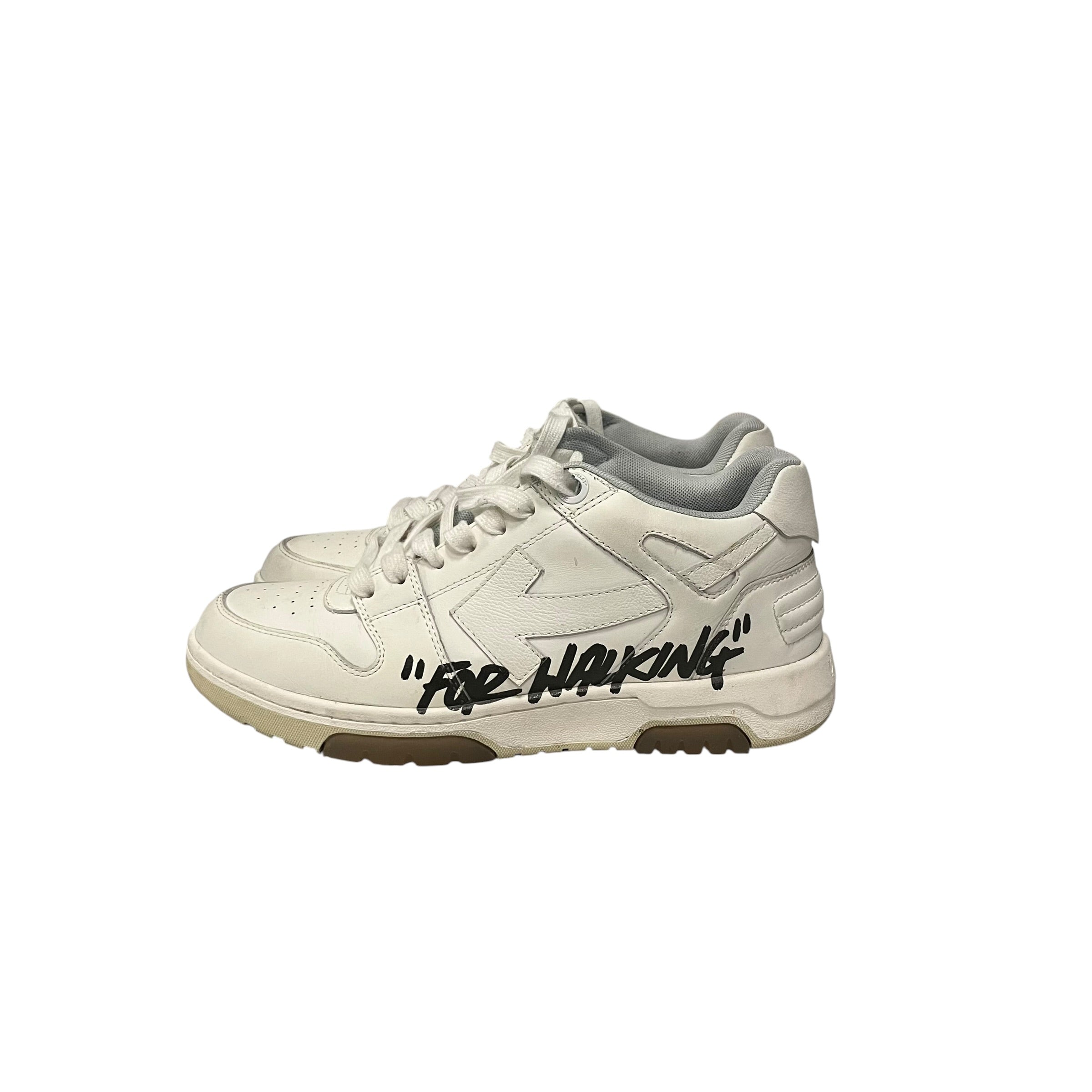 OFF-WHITE/Low-Sneakers/EU 40/Leather/WHT/for walking view 1