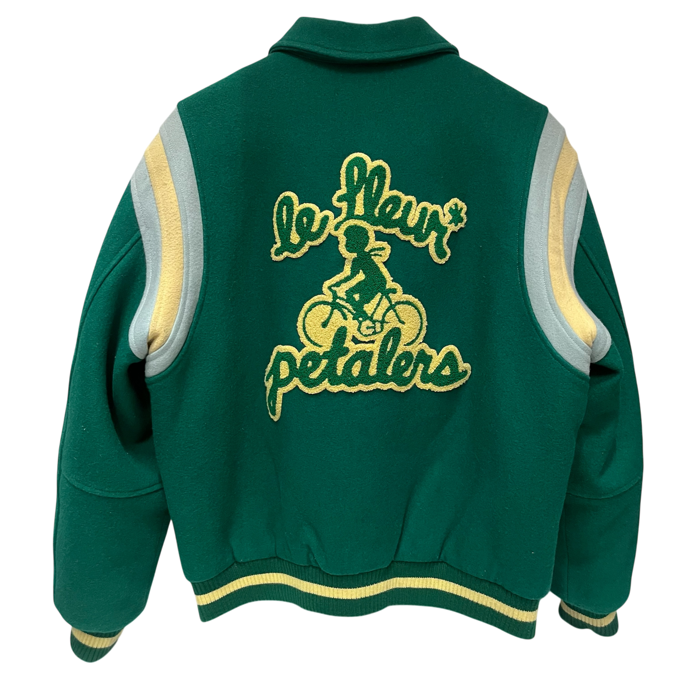 GOLF WANG/Jacket/M/Wool/GRN/le fleur varsity view 2