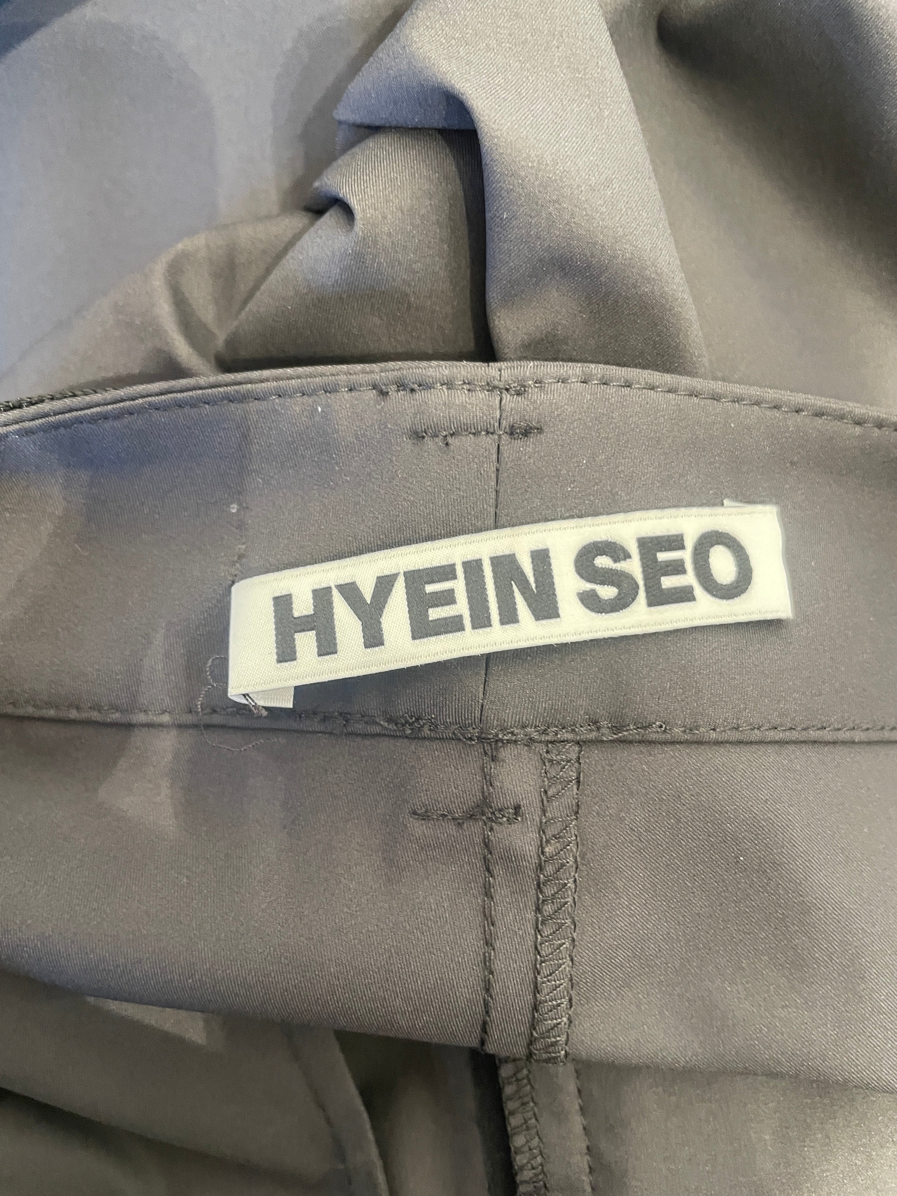 HYEIN SEO/Wide Leg Pants/2/Polyester/GRY/ view 3
