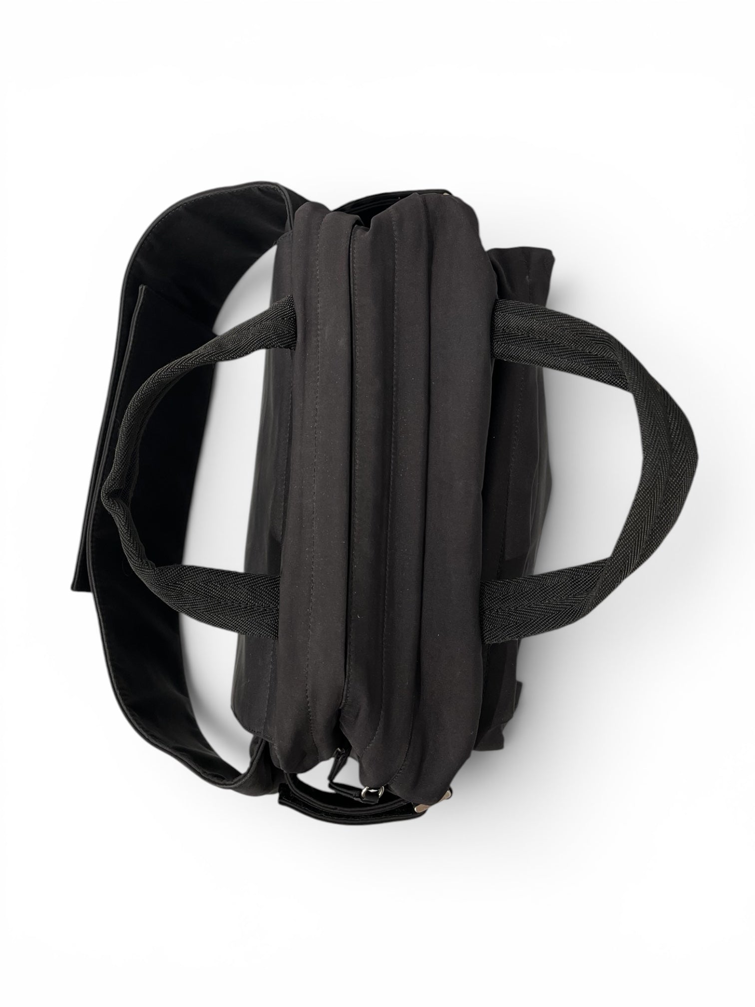 PRADA/Cross Body Bag/Nylon/BLK/SLING BAG view 4