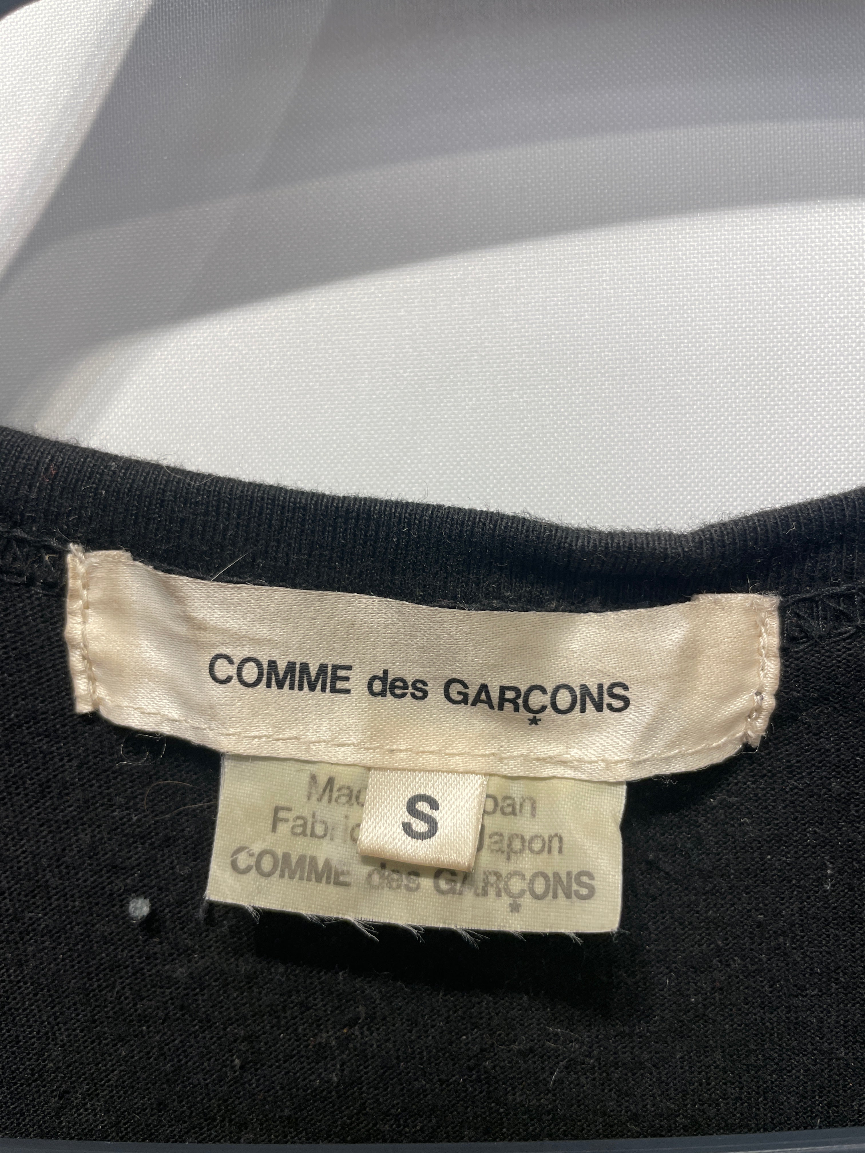 COMME des GARCONS/T-Shirt/S/Cotton/BLK/CHAINS view 3