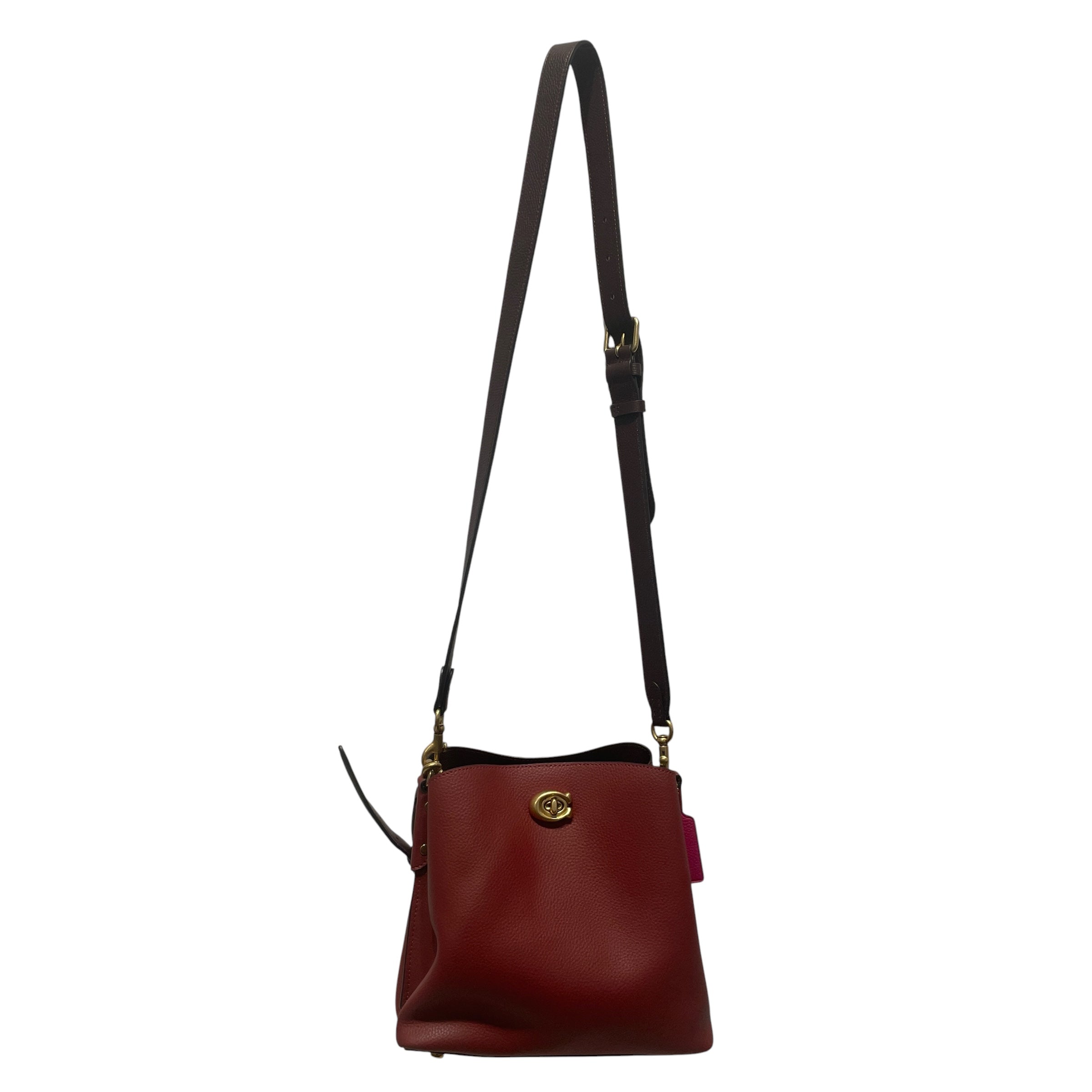 COACH/Cross Body Bag/Leather/BRD/pebble view 1