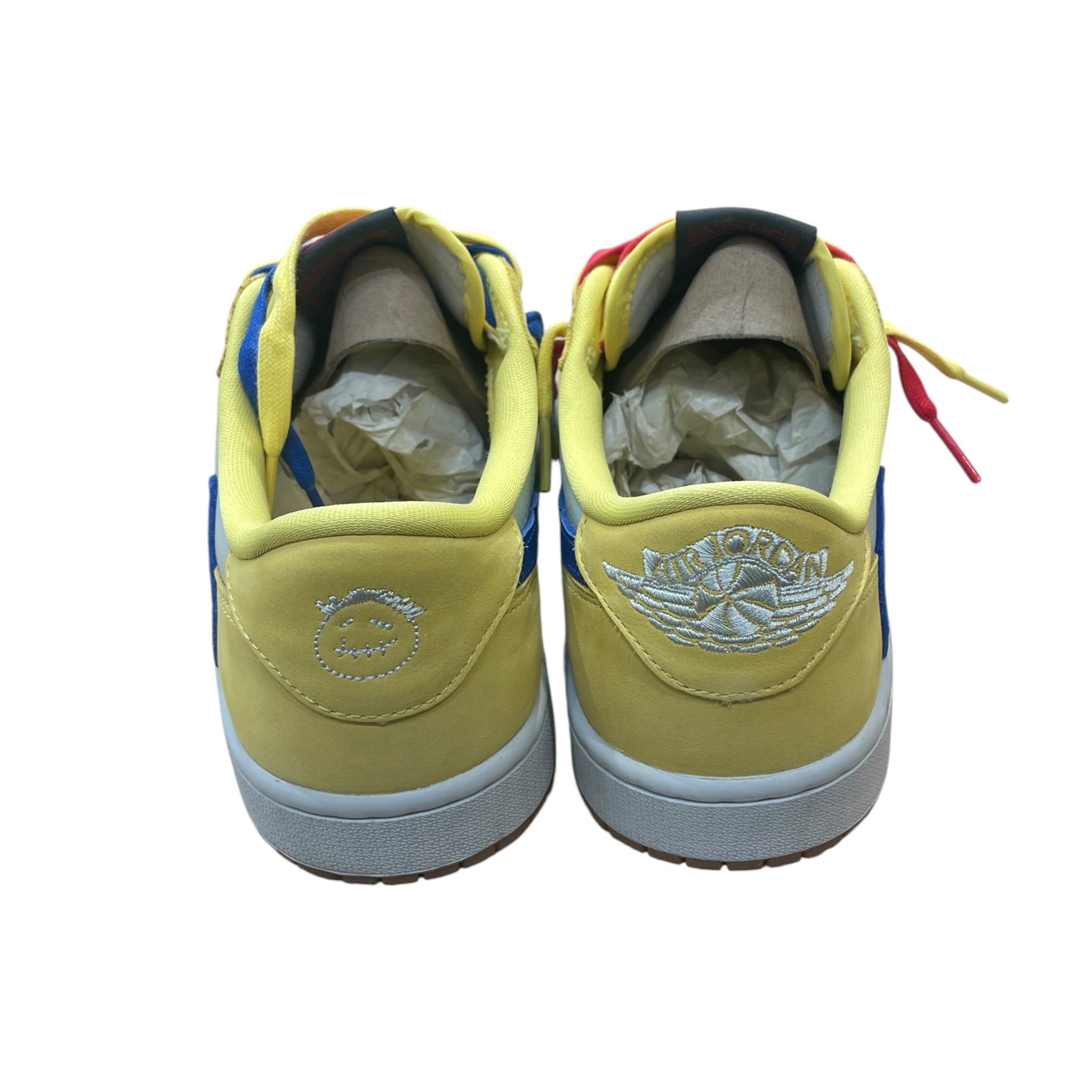 NIKE/NIKE/X TRAVIS AIR JORDAN 1 LOW OG/Low-Sneakers/US 10.5/Leather/YEL/DZ4137-700 view 4