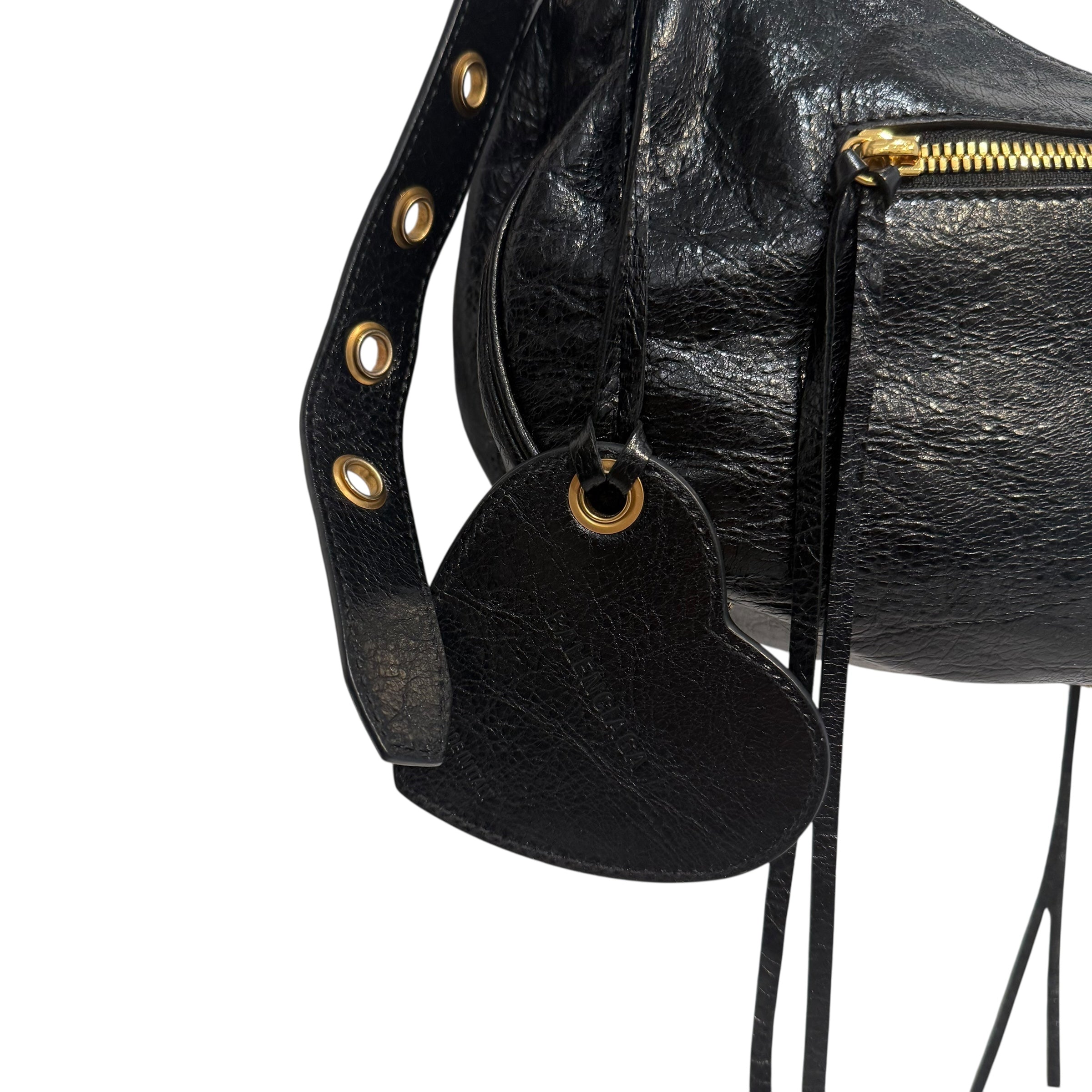 BALENCIAGA/Bag/Monogram/Leather/BLK/City Bag view 5