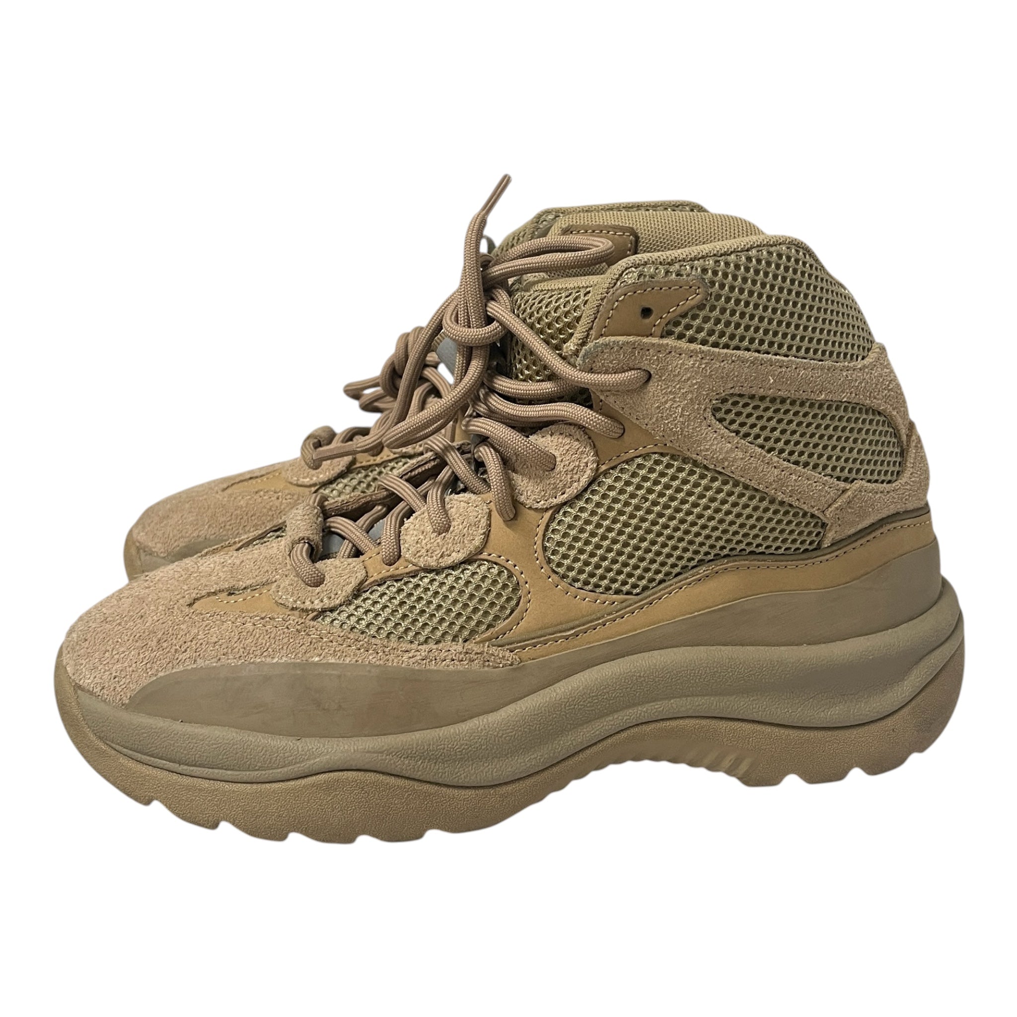 YEEZY/Lace Up Boots/US 8/Suede/BEG/YZY DSRT BOOT - ROCK view 1