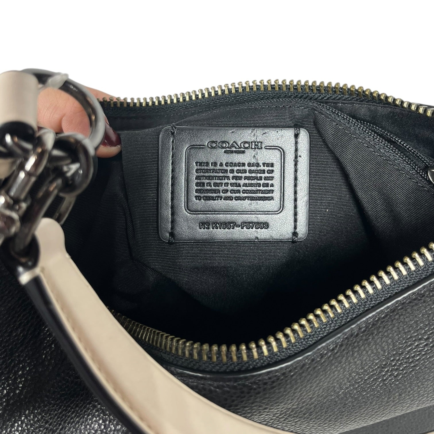 COACH/Bag/Animal Pattern/Leather/BLK/Harley Snakeskin Bag view 4
