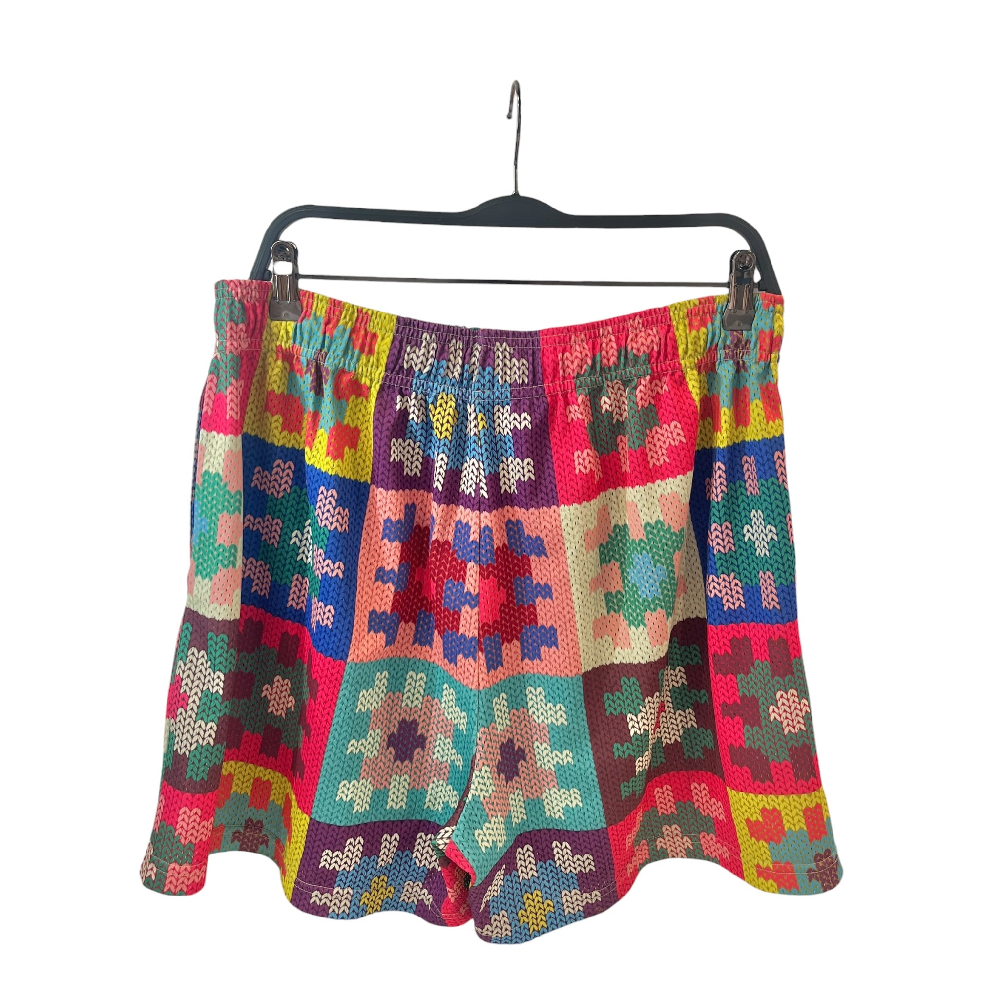 Eric Emanuel/Shorts/XXL/Polyester/MLT/All Over Print/Crochet Pattern Shorts view 2