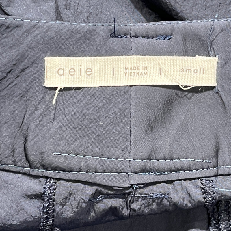 aeie/Bootcut Pants/S/NVY/texture knee