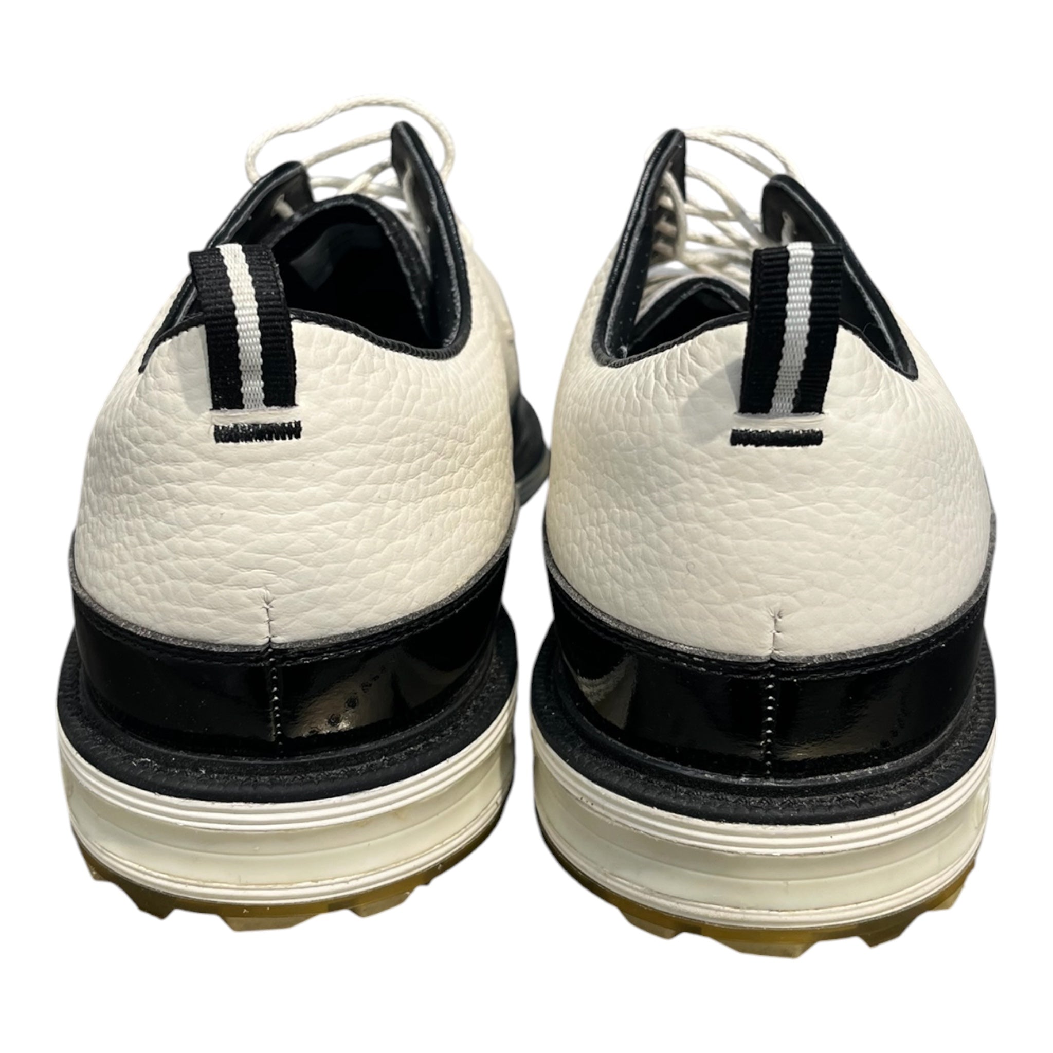 AIME LEON DORE/FOOTJOY(FJ)/Low-Sneakers/US 11.5/Leather/WHT/BLACK ACCENTS GOLD TIP LACE view 5