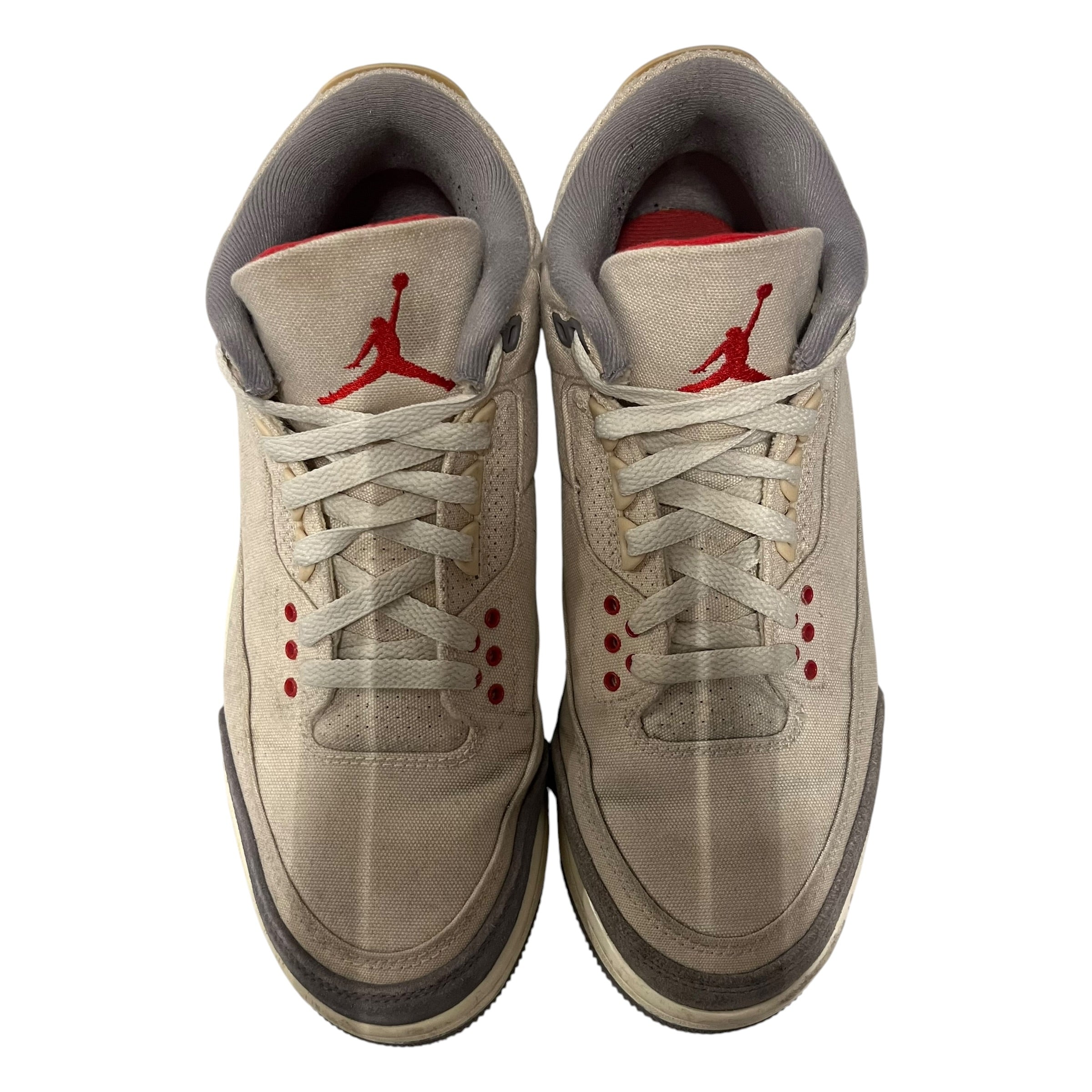 JORDAN BRAND/Low-Sneakers/US 9/CRM/3 muslin view 4