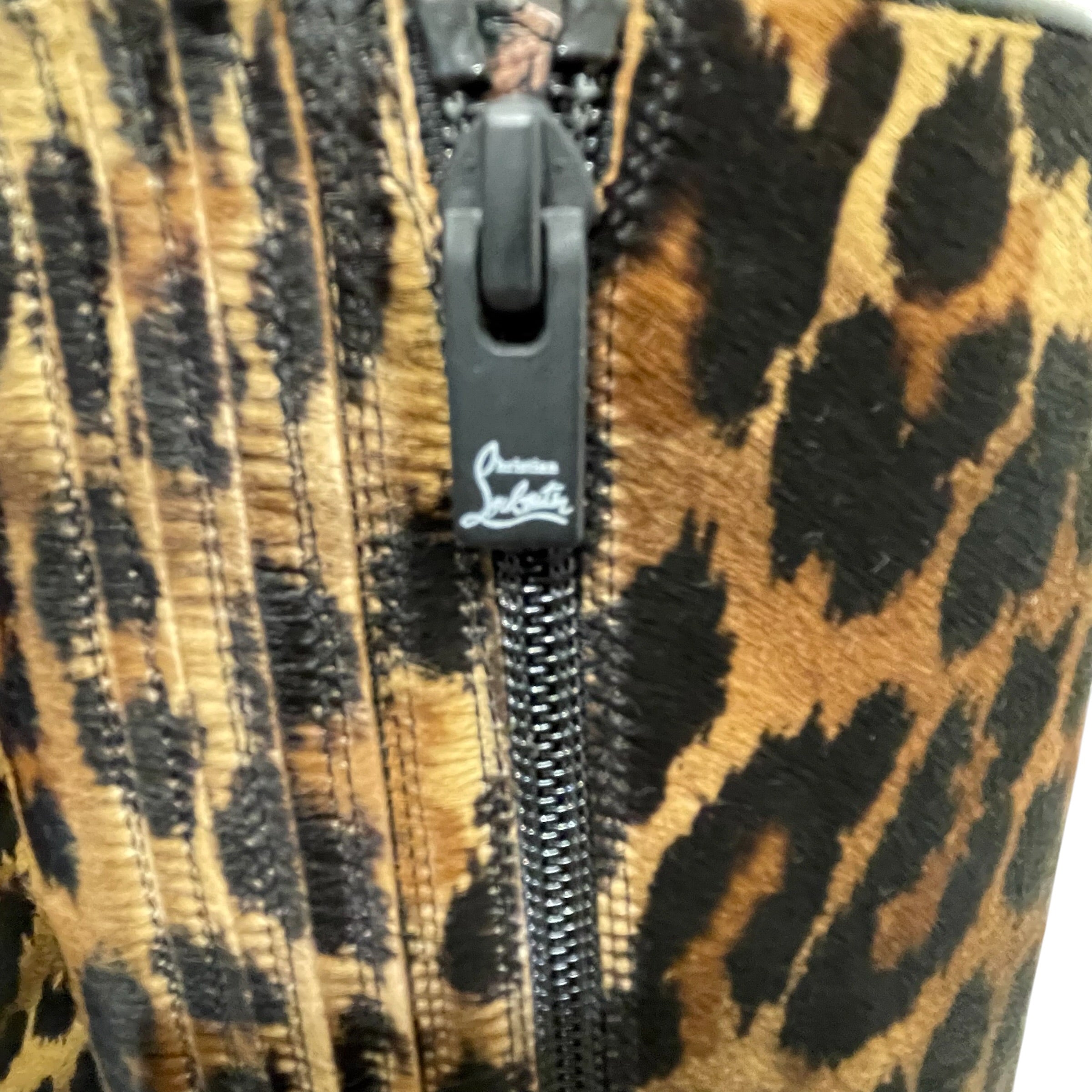 Christian Louboutin/Long Boots/EU 39.5/Animal Pattern/BRW/Kate Botta Ponyhair view 11