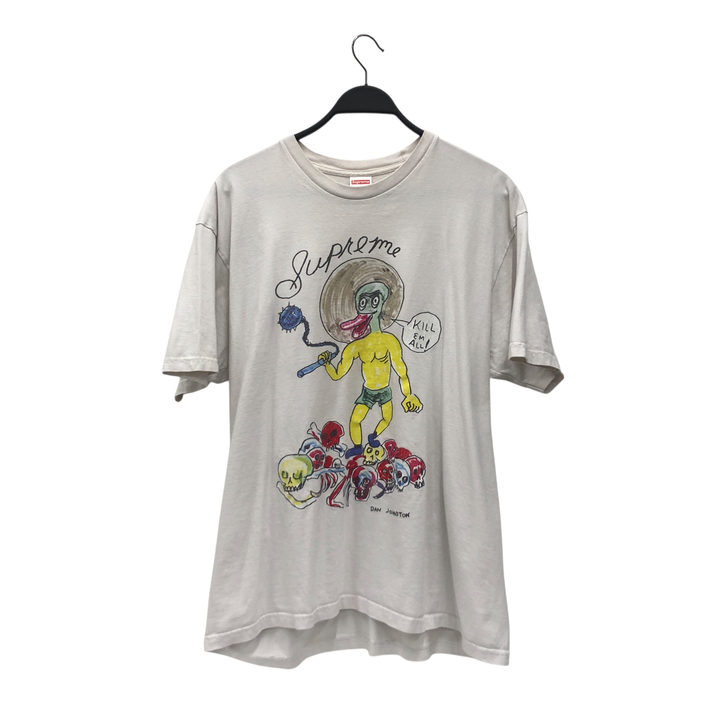 Supreme/T-Shirt/XL/Cotton/WHT/ view 1