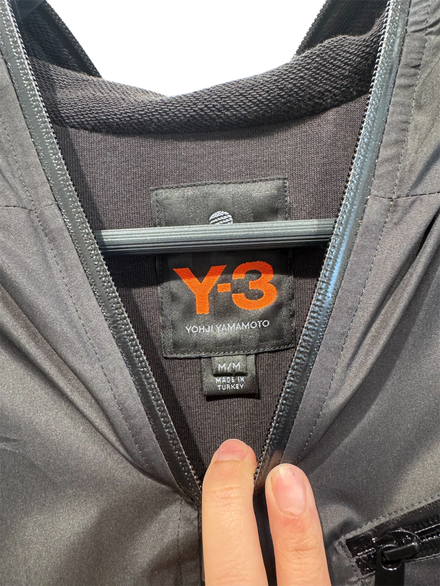 Y-3/Windbreaker/M/Nylon/BLK/y3 windbreaker view 3