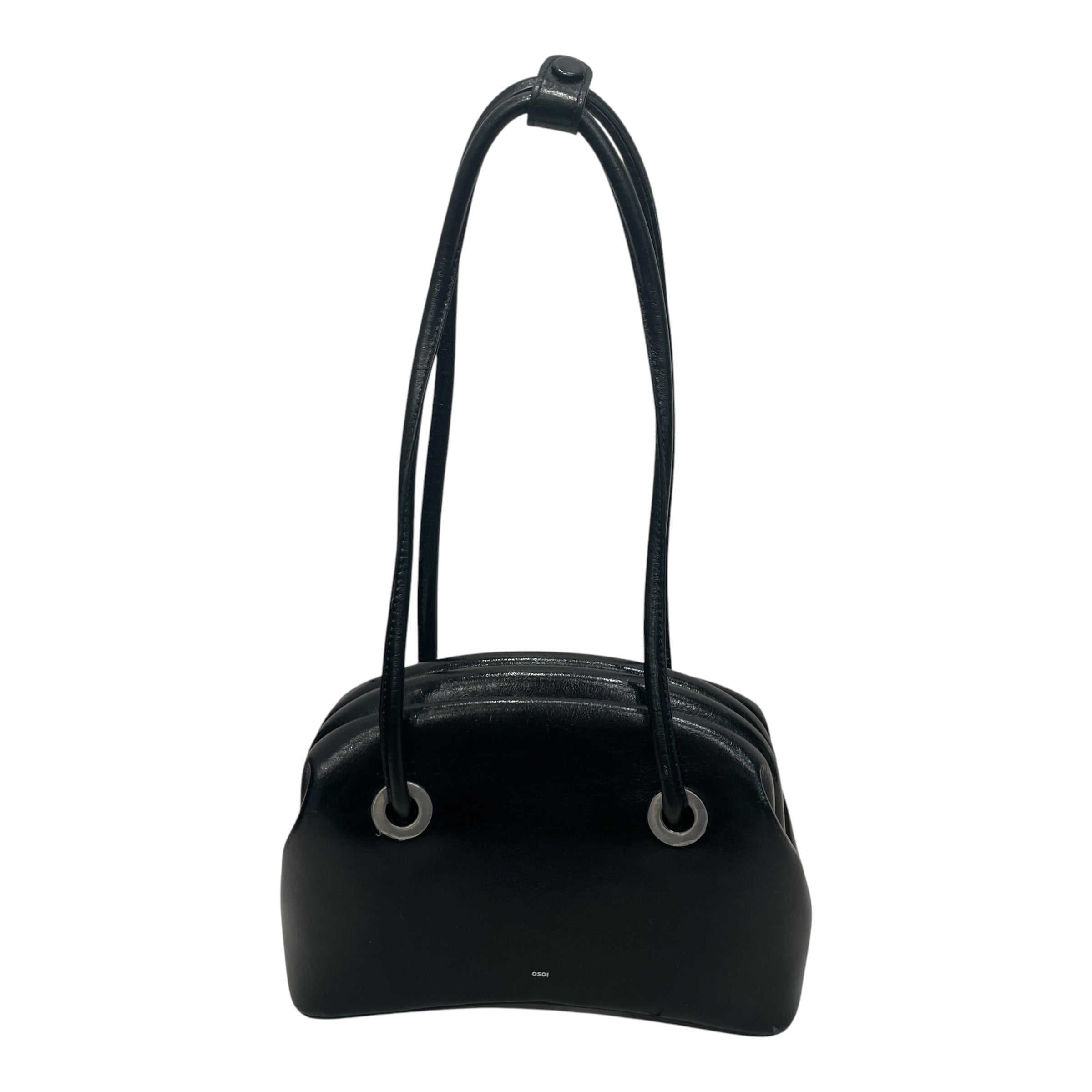 OSOI/Hand Bag/Leather/BLK/OSOI CIRCLE BROT BAG view 1