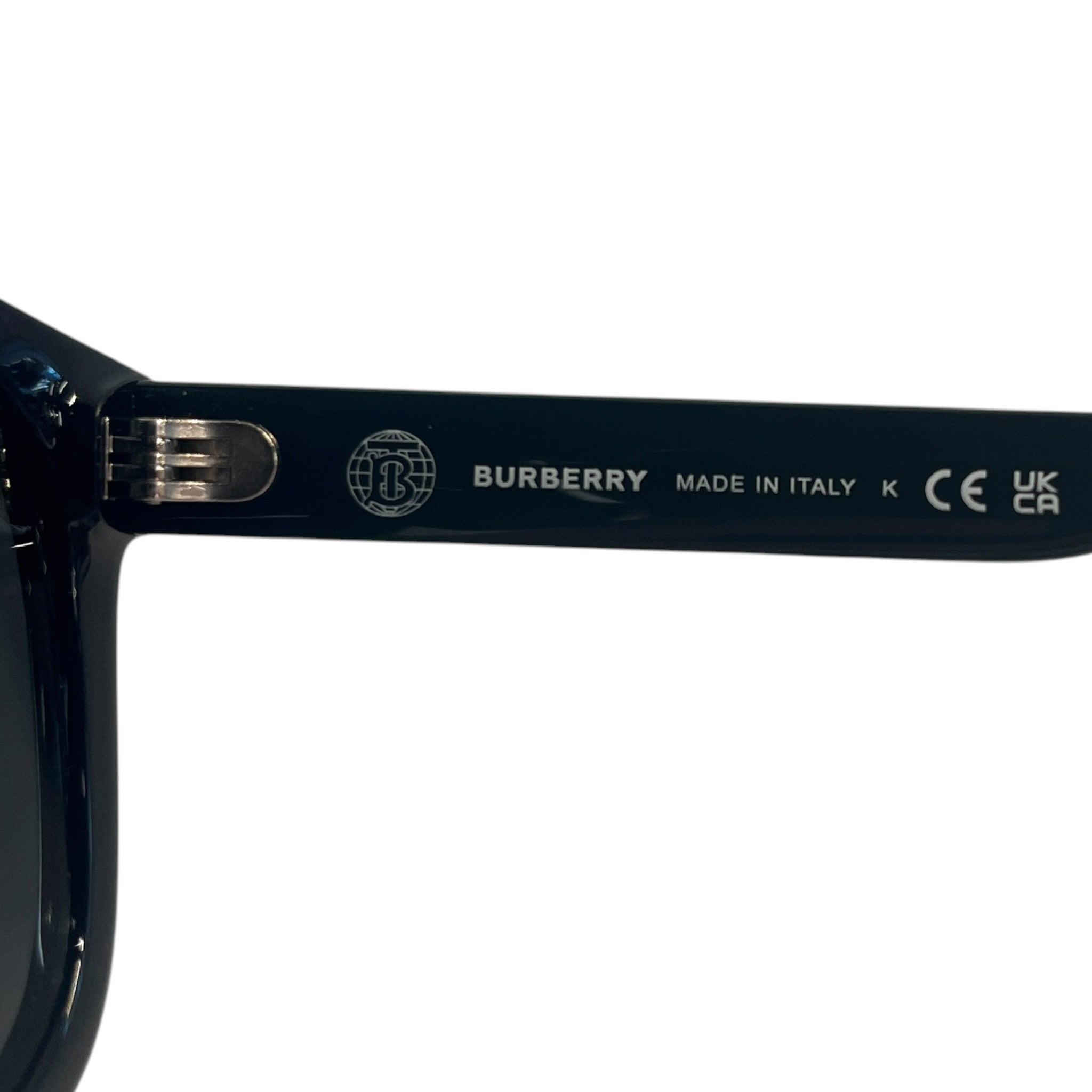BURBERRY LONDON/Sunglasses/Plastic/BLK/Wellington/B4396-U view 3