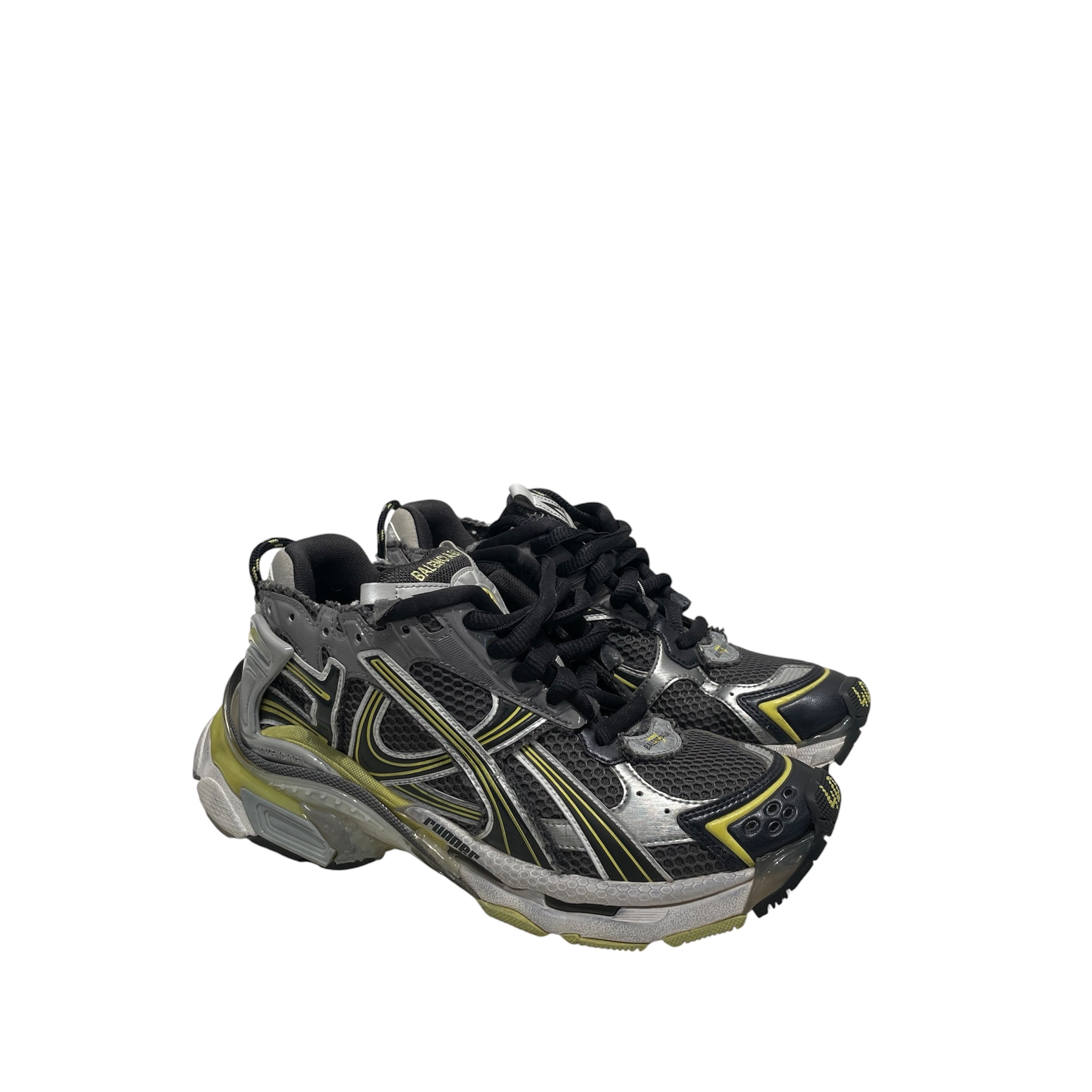 BALENCIAGA/Hi-Sneakers/EU 40/Acrylic/GRY/ view 1