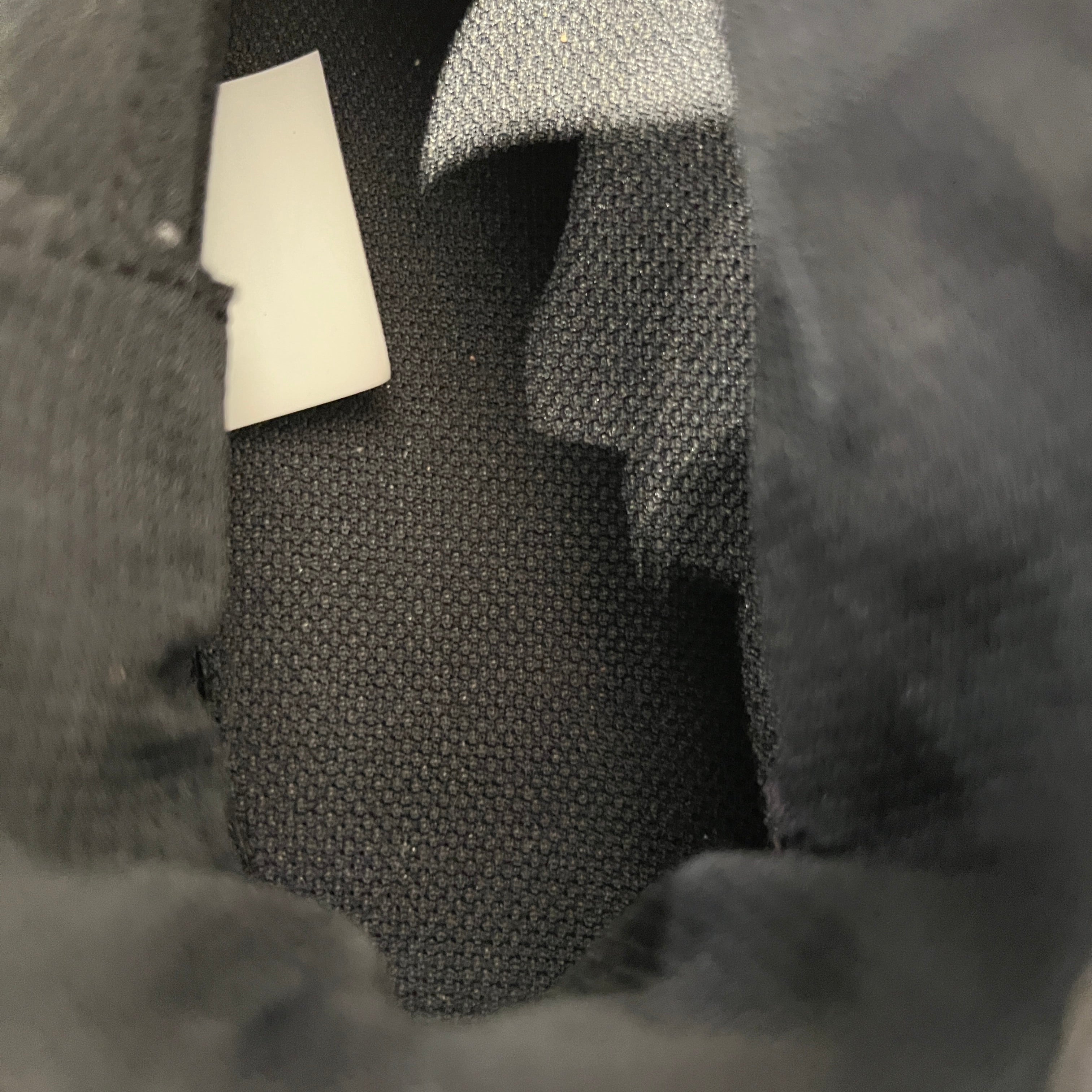 NIKE/FOG by FEAR OF GOD/Low-Sneakers/US 8.5/BLK/front strap view 3