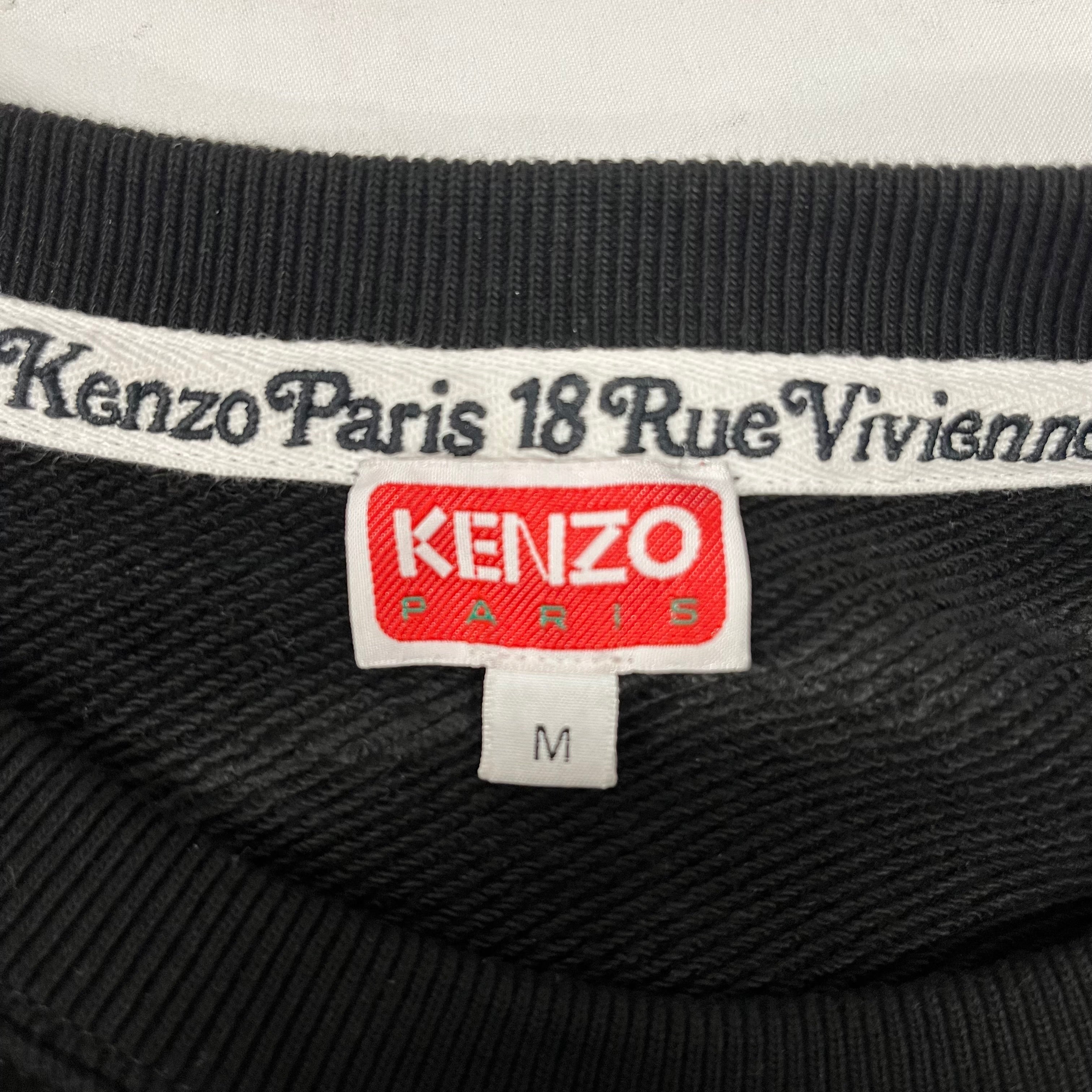 KENZO/Sweatshirt/M/BLK/Cotton/FE55SW1464MG view 3
