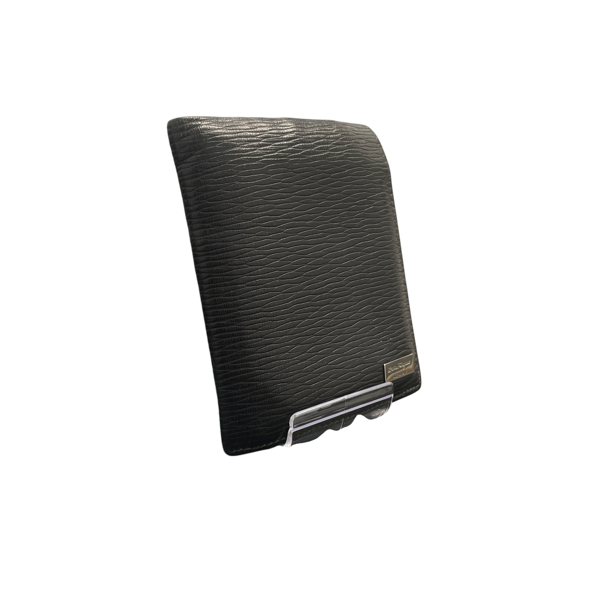 Salvatore Ferragamo/Wallet/Leather/BLK/3 COMPART view 1