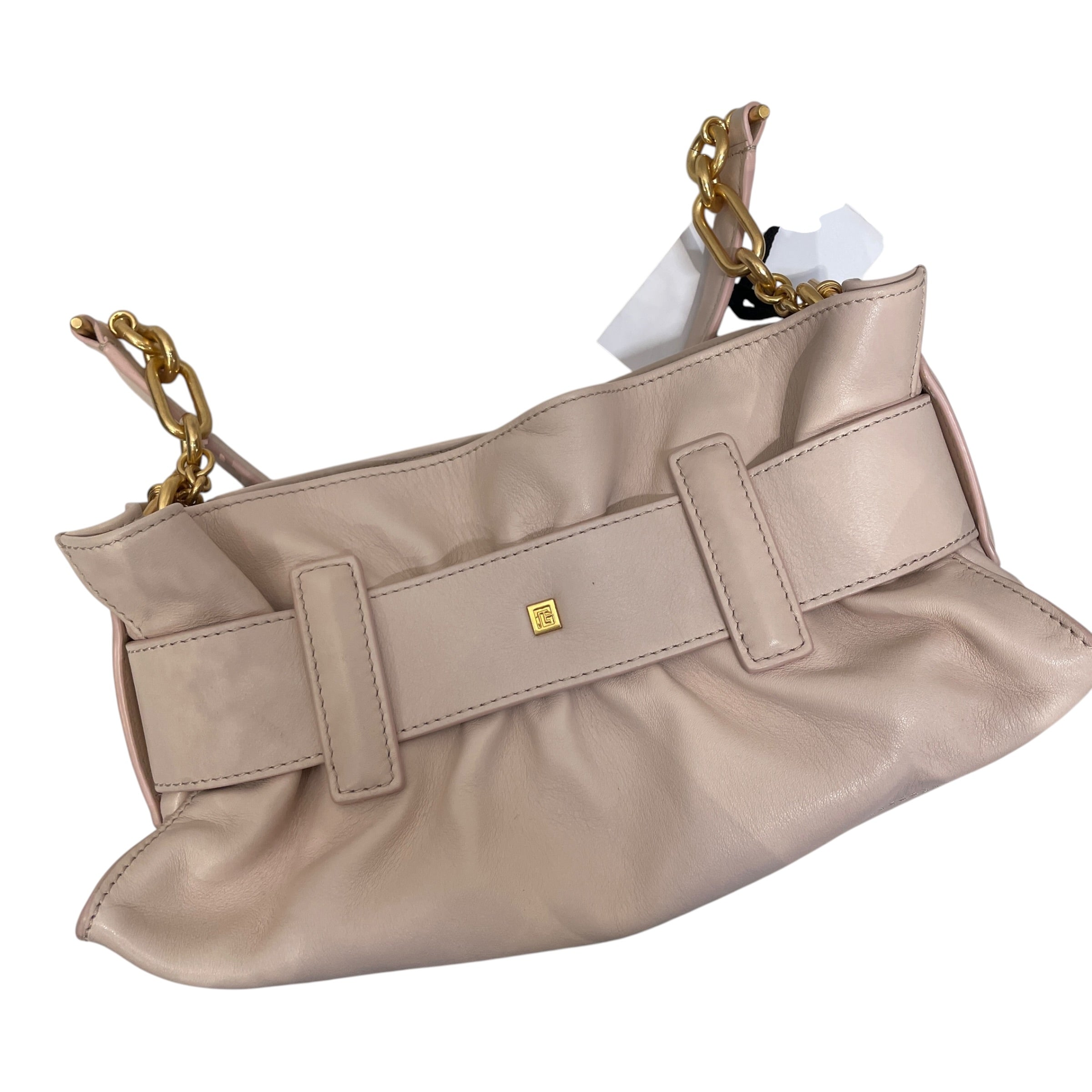 BALMAIN/Bag/Leather/PNK/BIG GOLD BUCKLE view 6