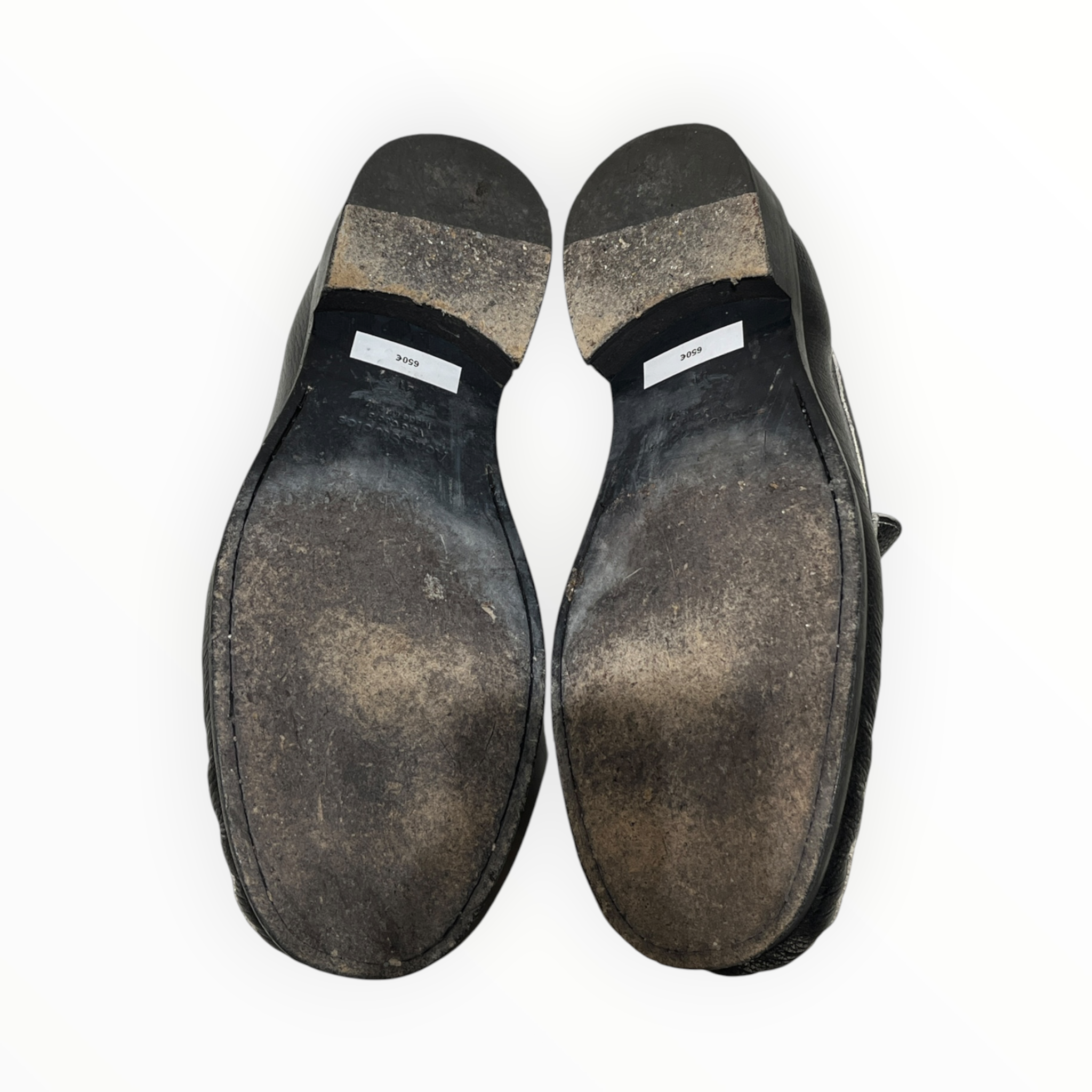 Acne Studios/Loafers/EU 41/Leather/BLK/PRINTED A S view 5