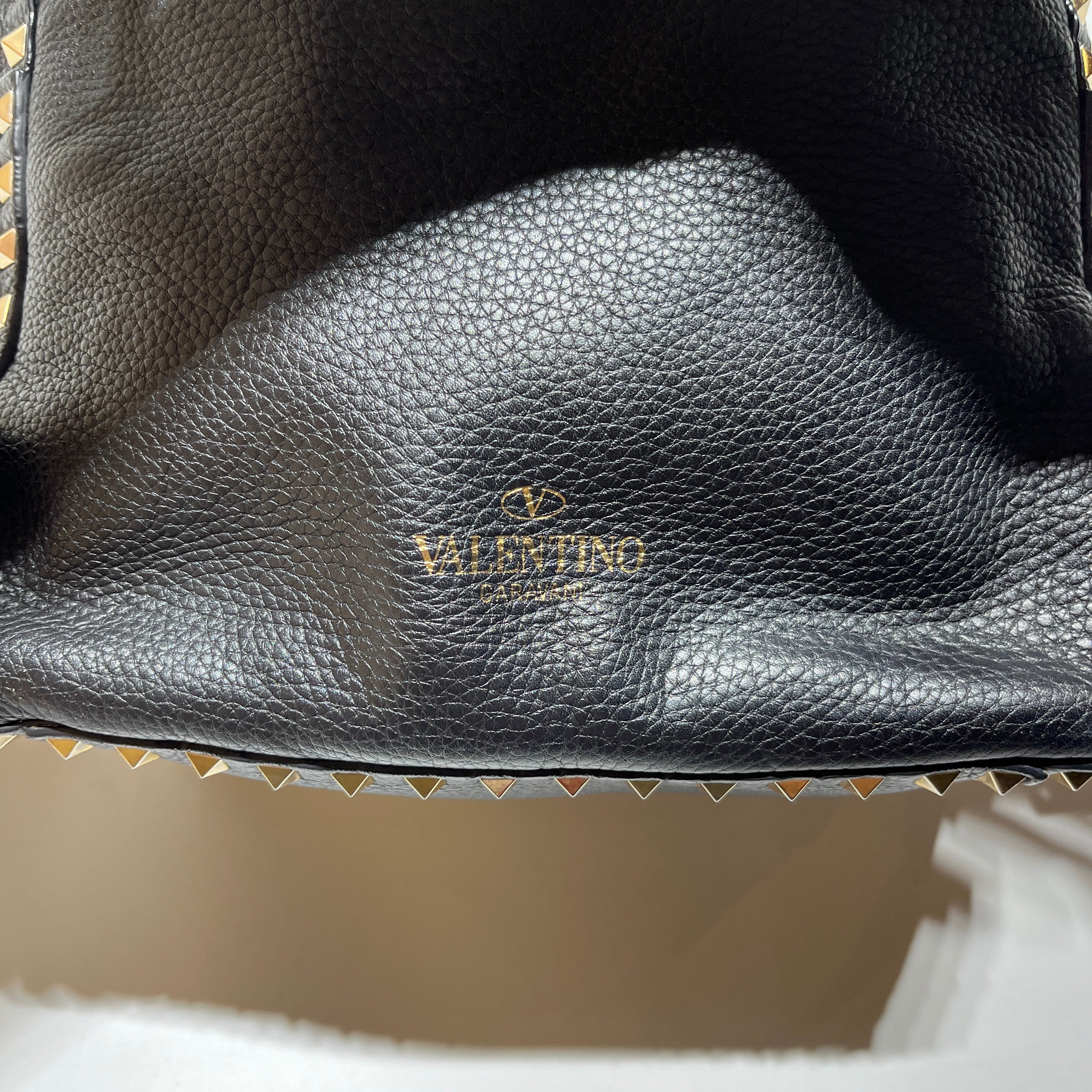VALENTINO/Backpack/Leather/BLK/ROCKSTUD BACKPACK view 5