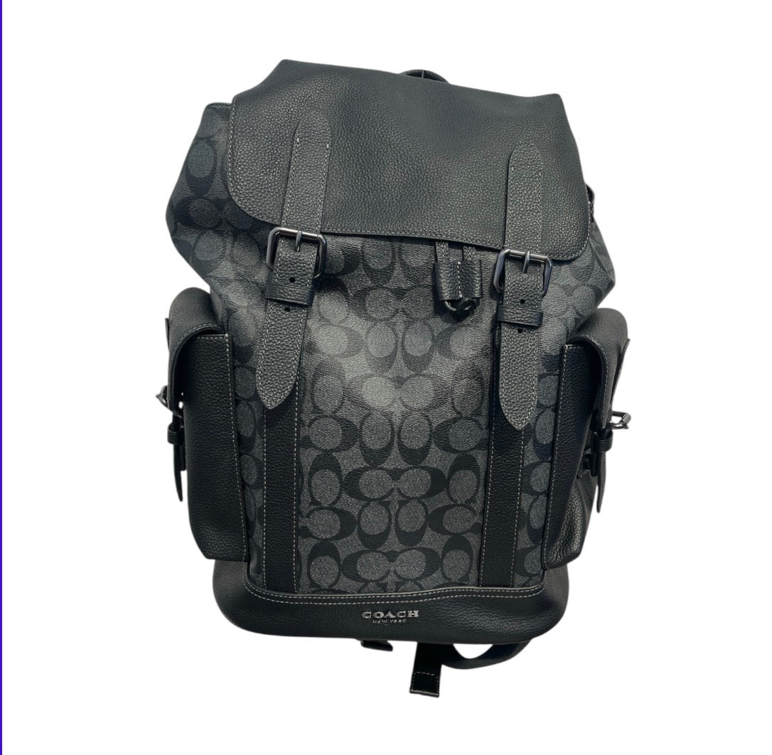 COACH/Backpack/Monogram/Leather/BLK/HUDSON BACKPACK view 1